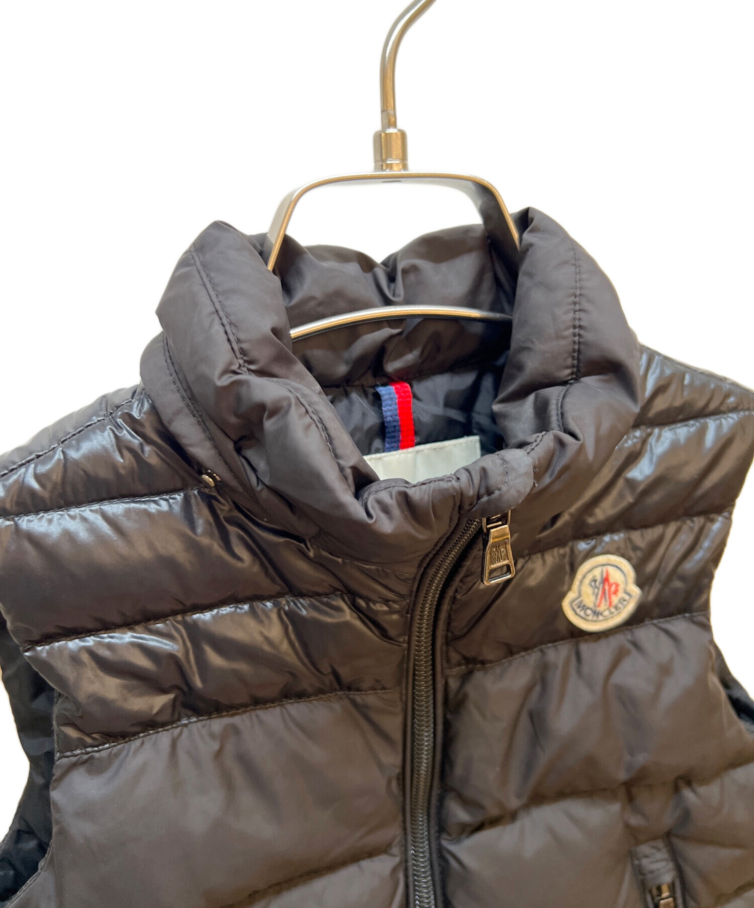 中古・古着通販】MONCLER (モンクレール) ダウンベスト ブラック 