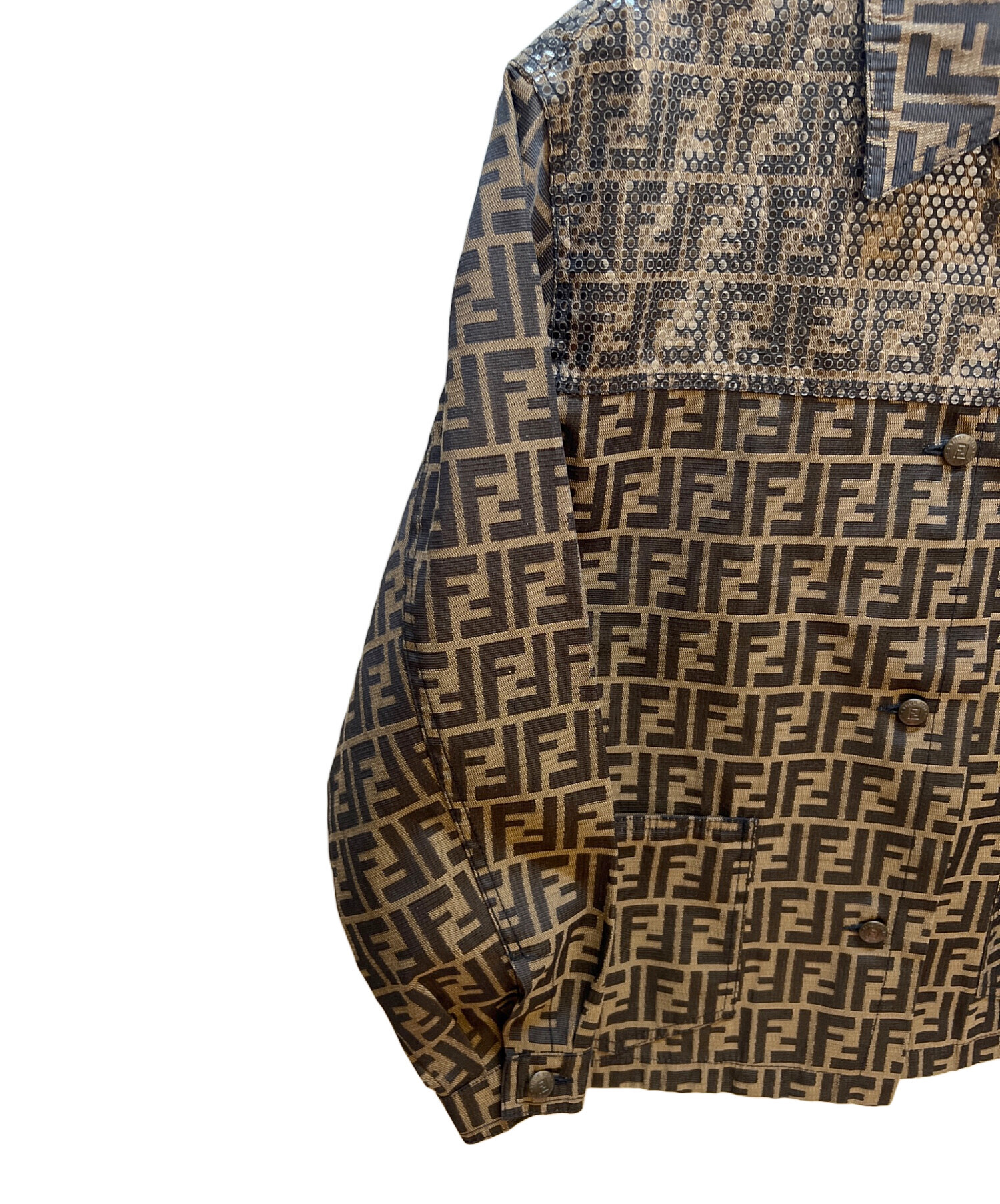 中古・古着通販】FENDI (フェンディ) ジャケット カーキ サイズ:38 