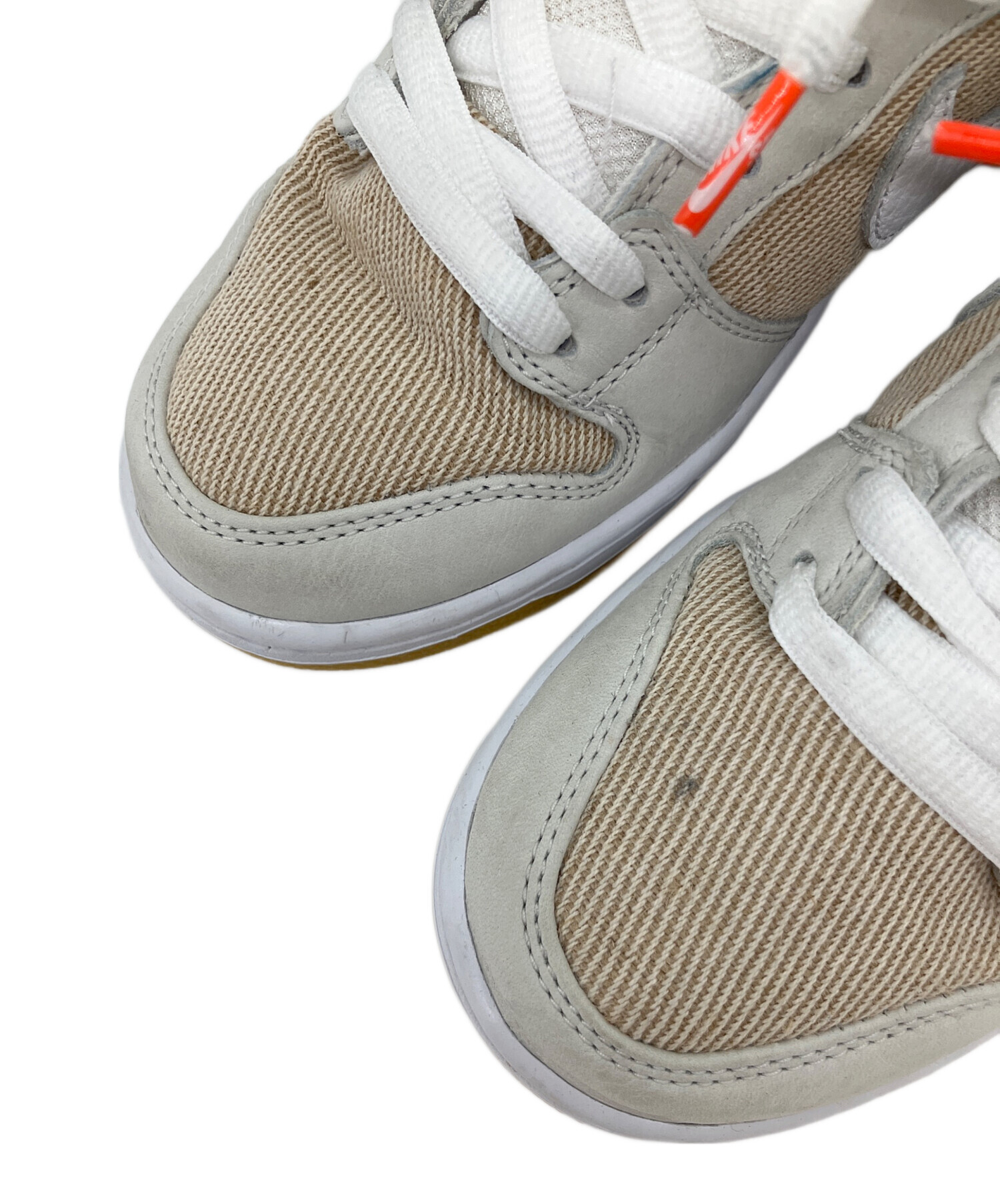 中古・古着通販】NIKE (ナイキ) SB DUNK HI PRO ISO グレー×ベージュ