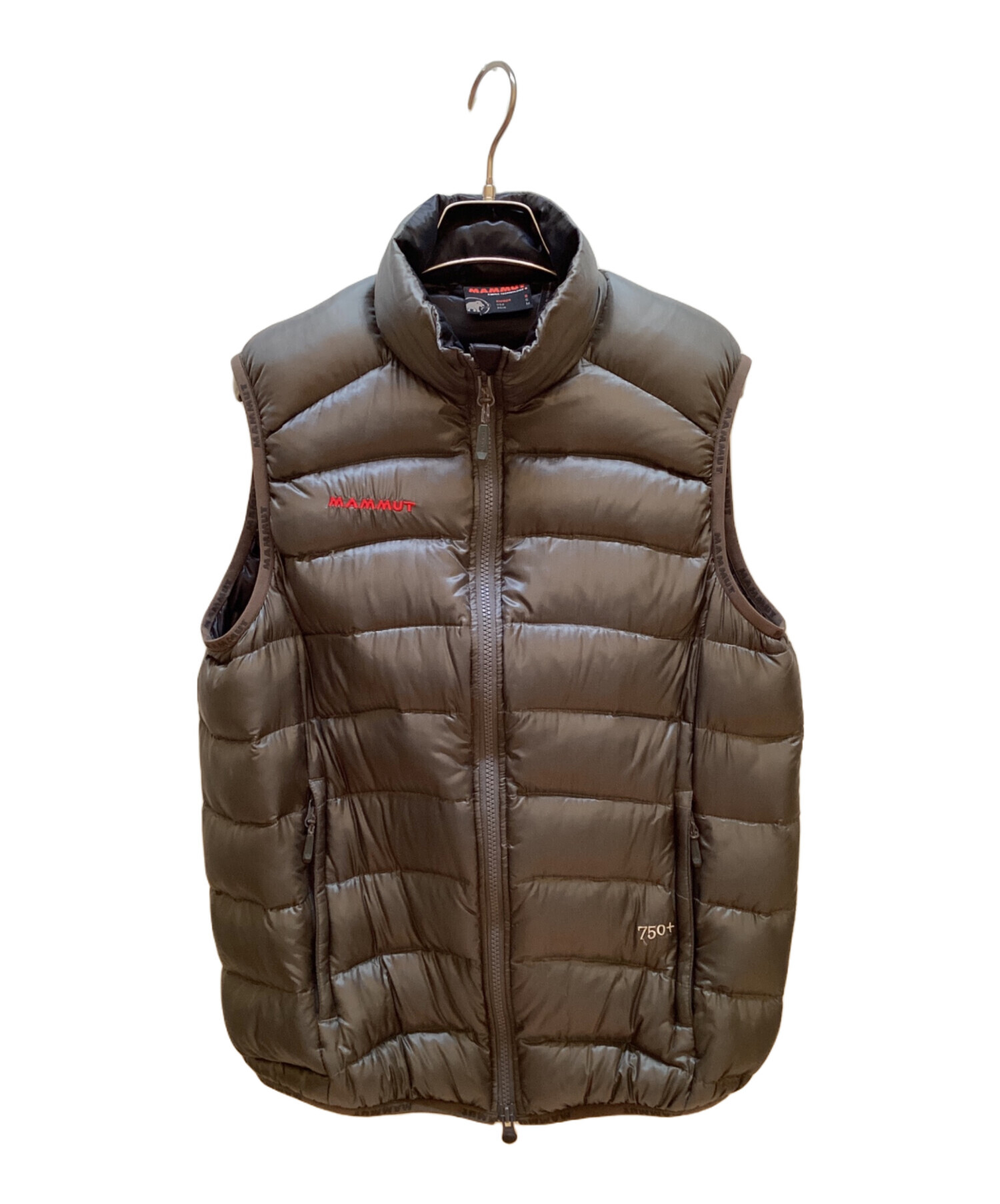   グレー ダウンベスト Mサイズ 中古・古着通販】MAMMUT (マムート) ダウンベスト グレー サイズ:M