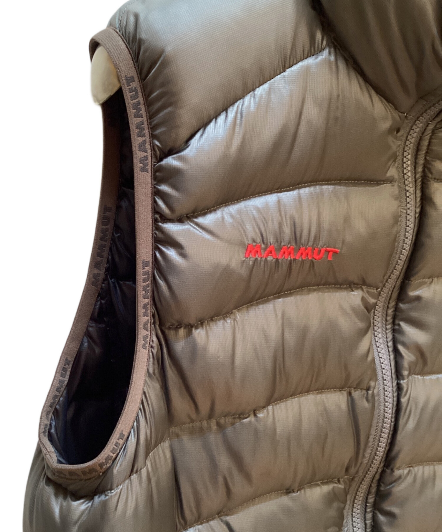 中古・古着通販】MAMMUT (マムート) ダウンベスト グレー サイズ:M