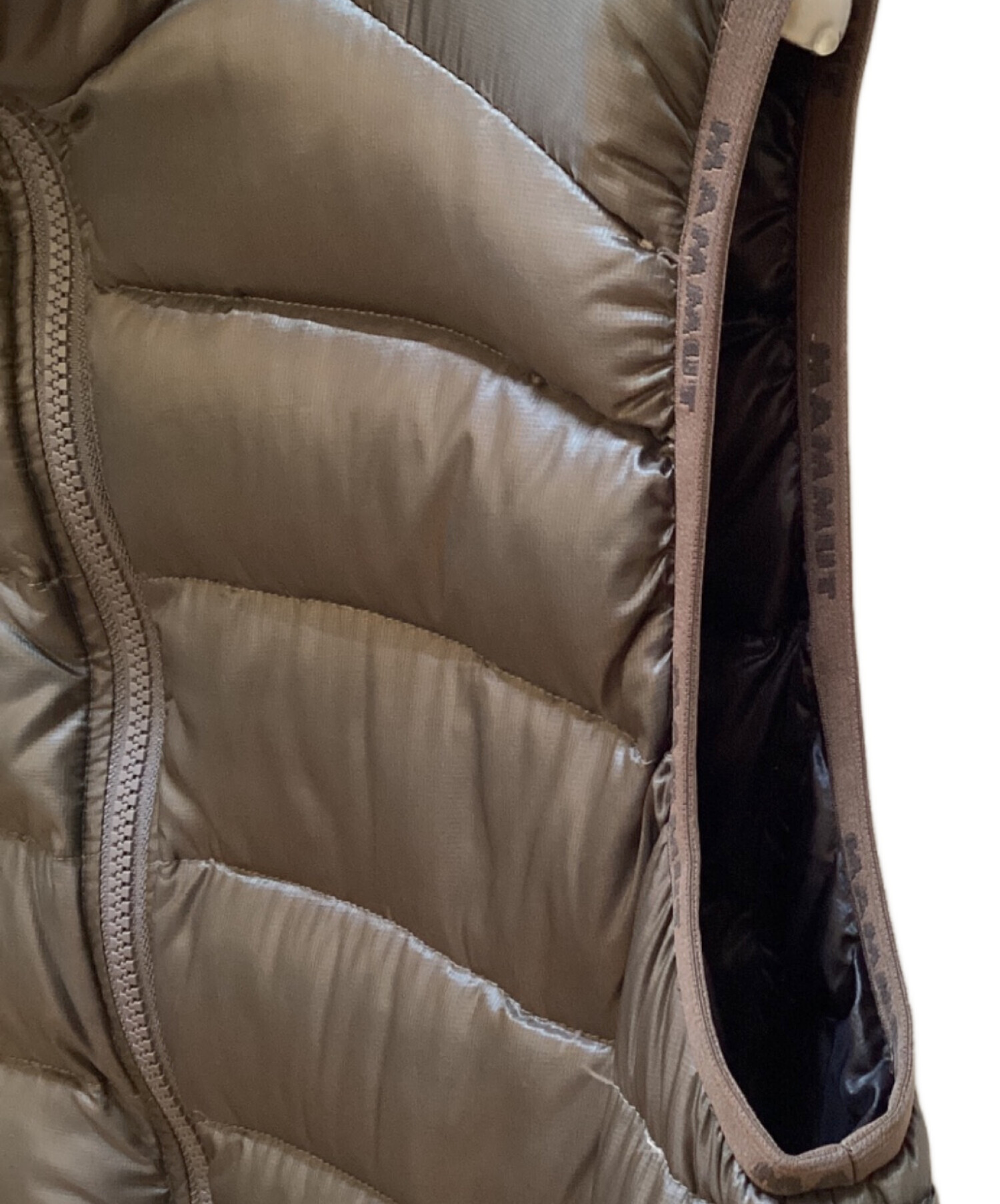 中古・古着通販】MAMMUT (マムート) ダウンベスト グレー サイズ:M