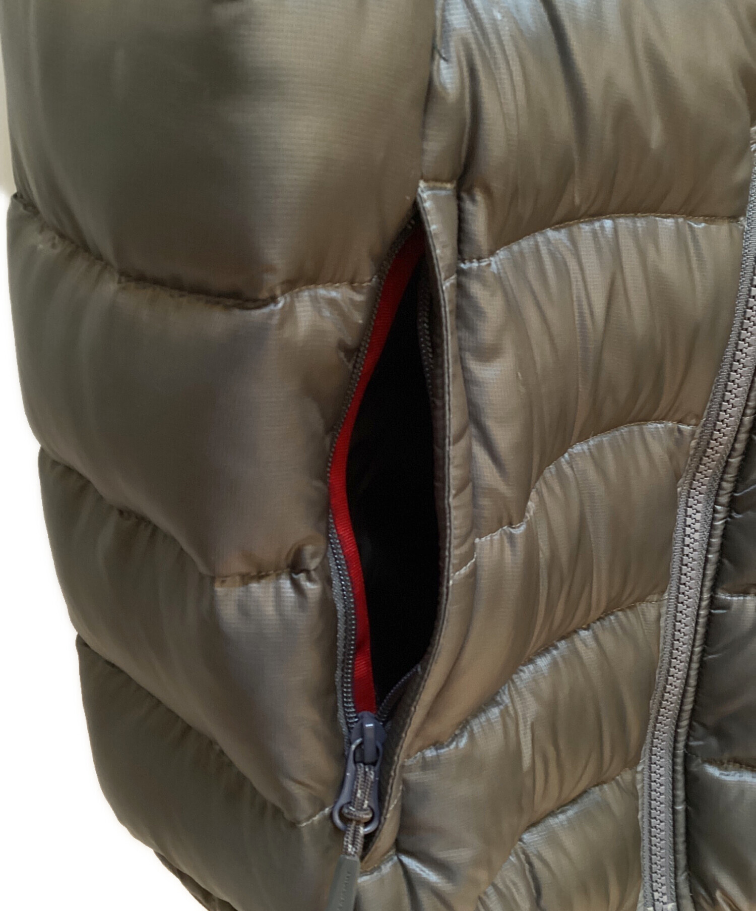 中古・古着通販】MAMMUT (マムート) ダウンベスト グレー サイズ:M