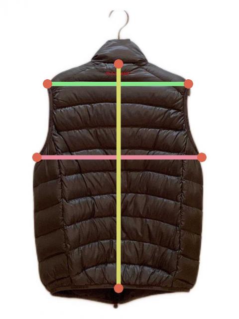 中古・古着通販】MAMMUT (マムート) ダウンベスト グレー サイズ:M