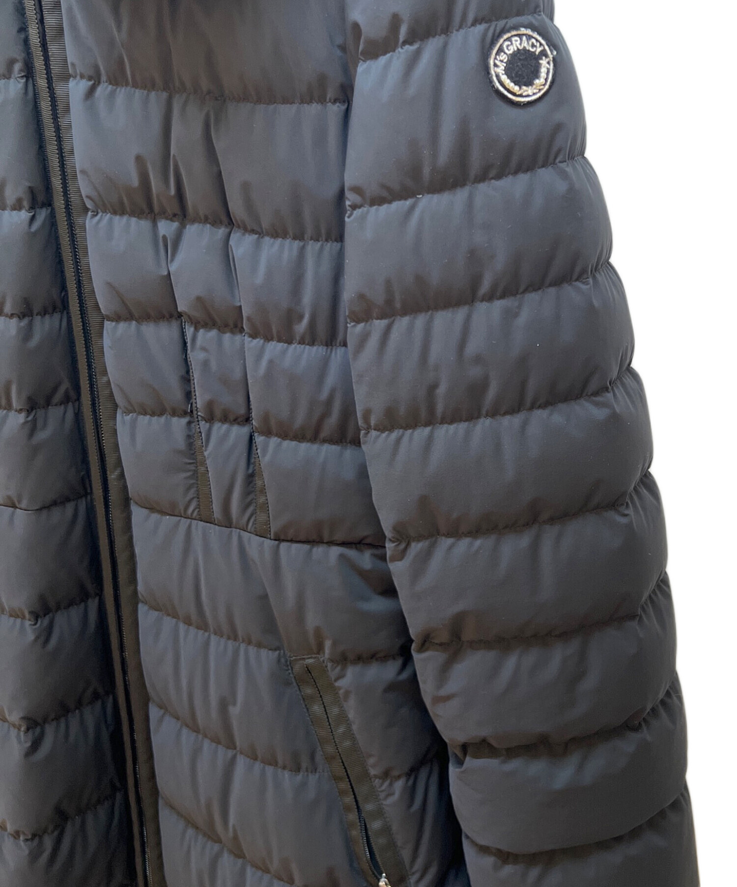 中古・古着通販】M'S GRACY (エムズグレイシー) ダウンコート ブラック