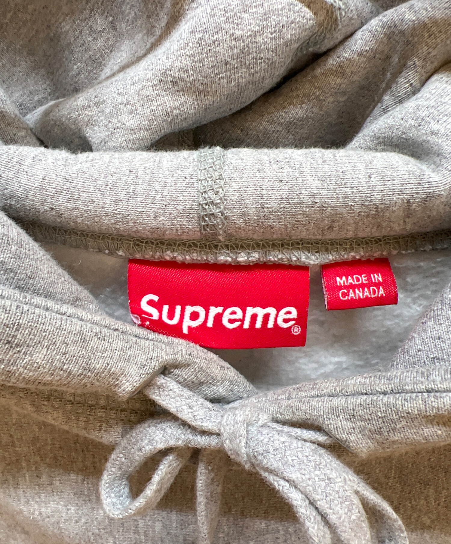 中古・古着通販】SUPREME (シュプリーム) パーカー グレー サイズ:xl