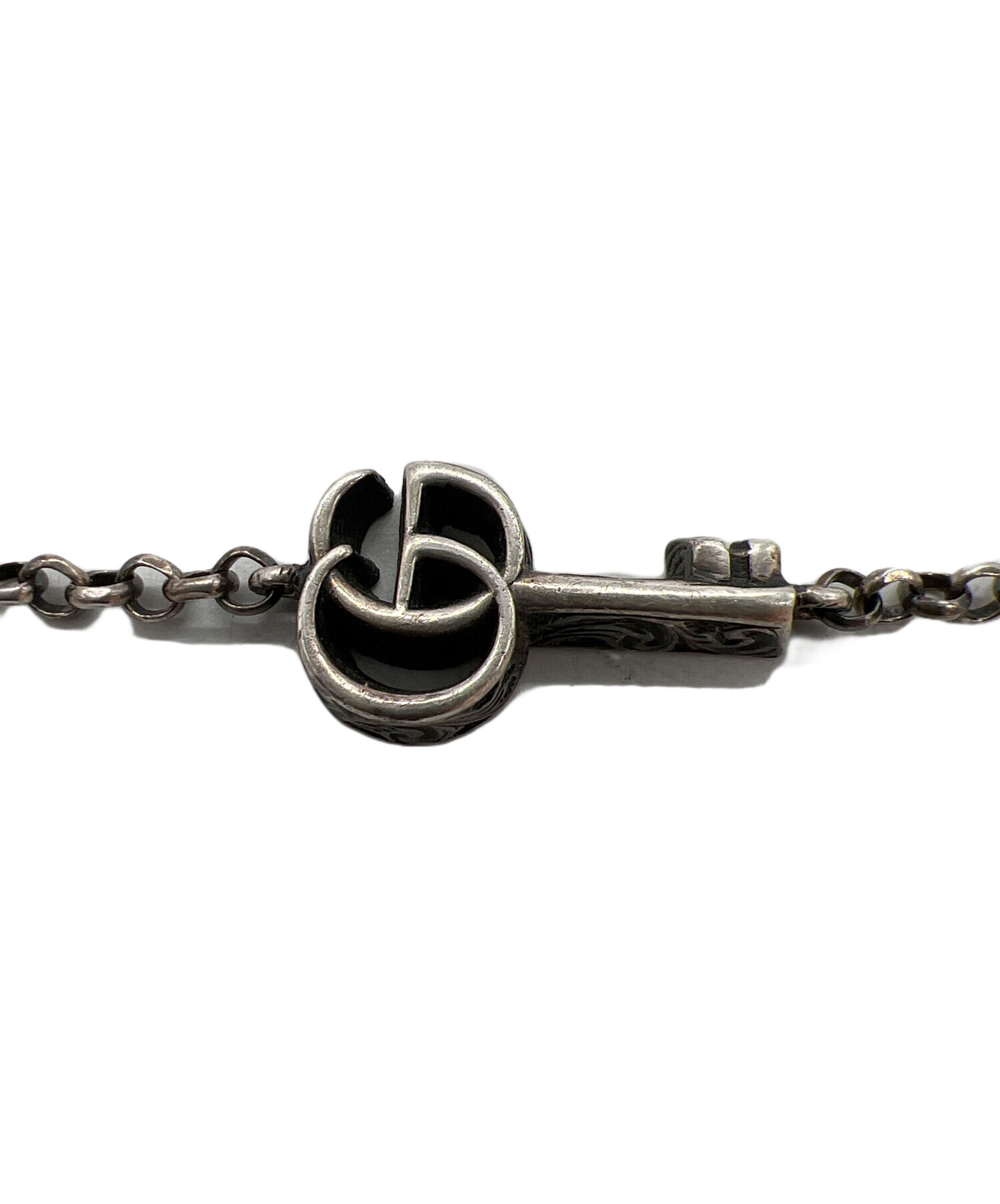 中古・古着通販】GUCCI (グッチ) ダブルGキーブレスレット｜ブランド