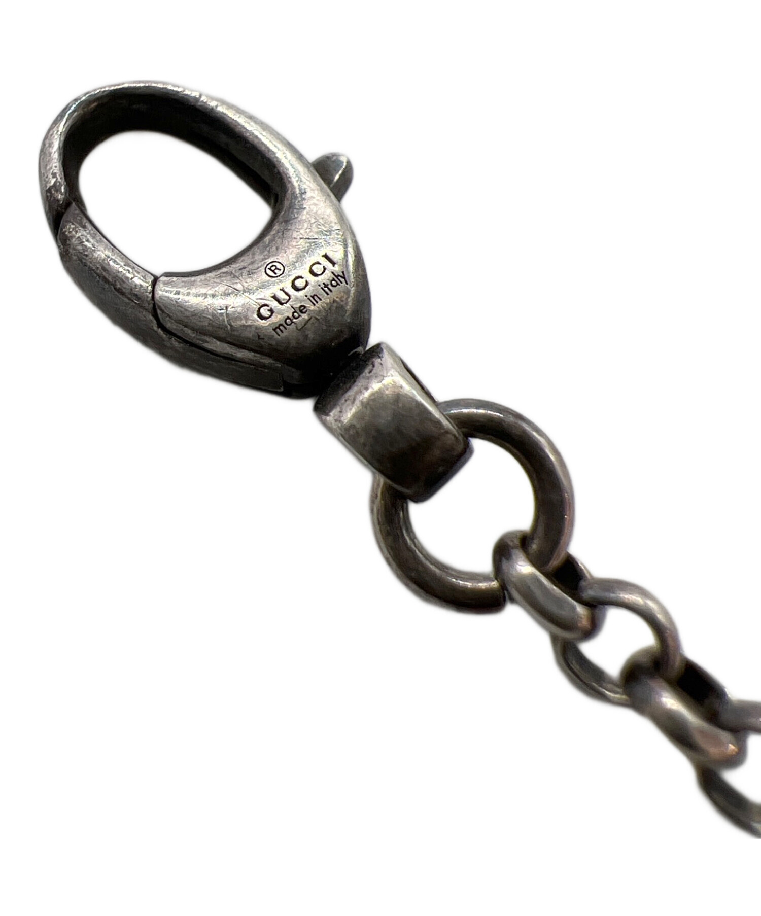 中古・古着通販】GUCCI (グッチ) ダブルGキーブレスレット｜ブランド