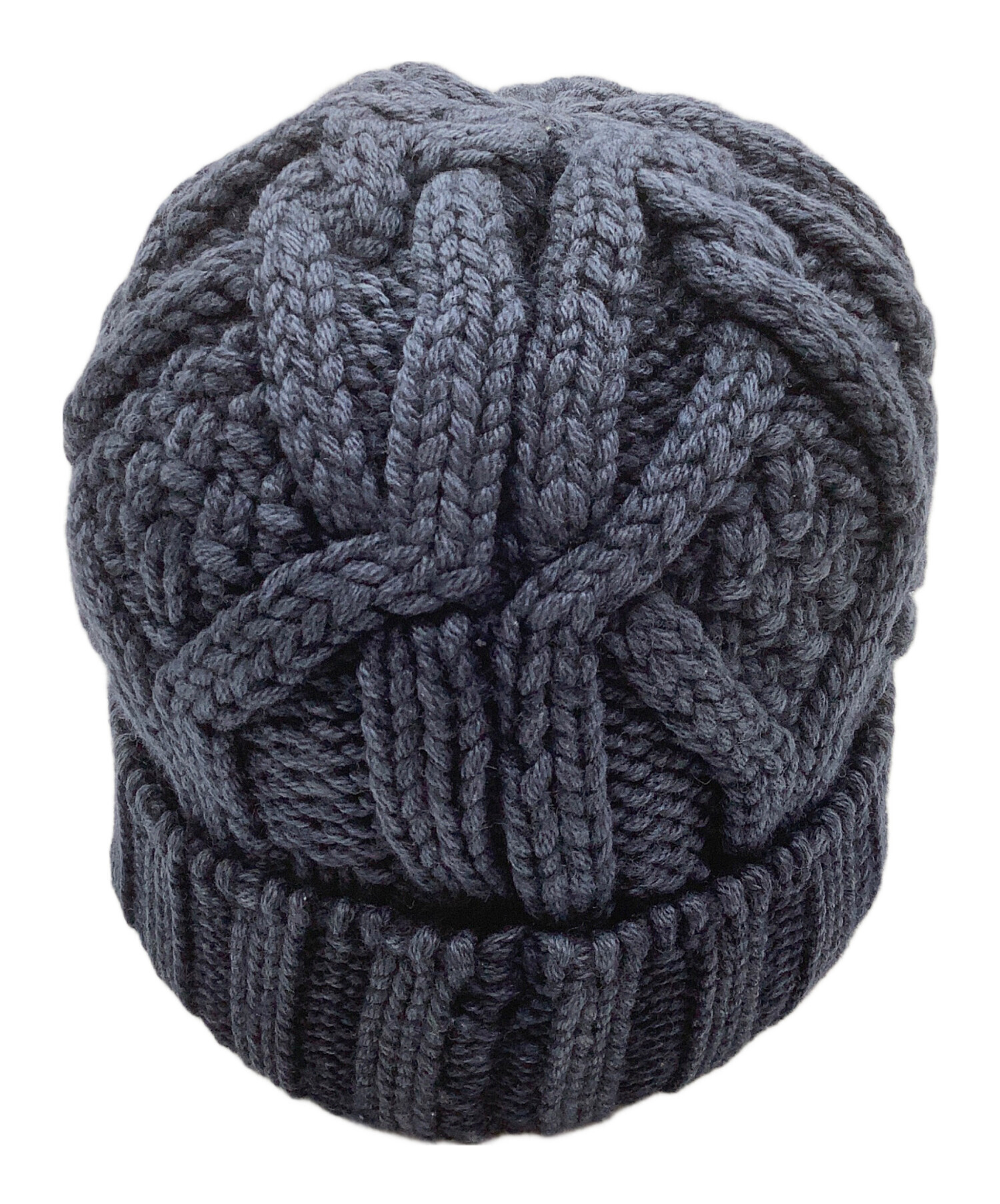 中古・古着通販】MONCLER (モンクレール) ニット帽 ネイビー｜ブランド