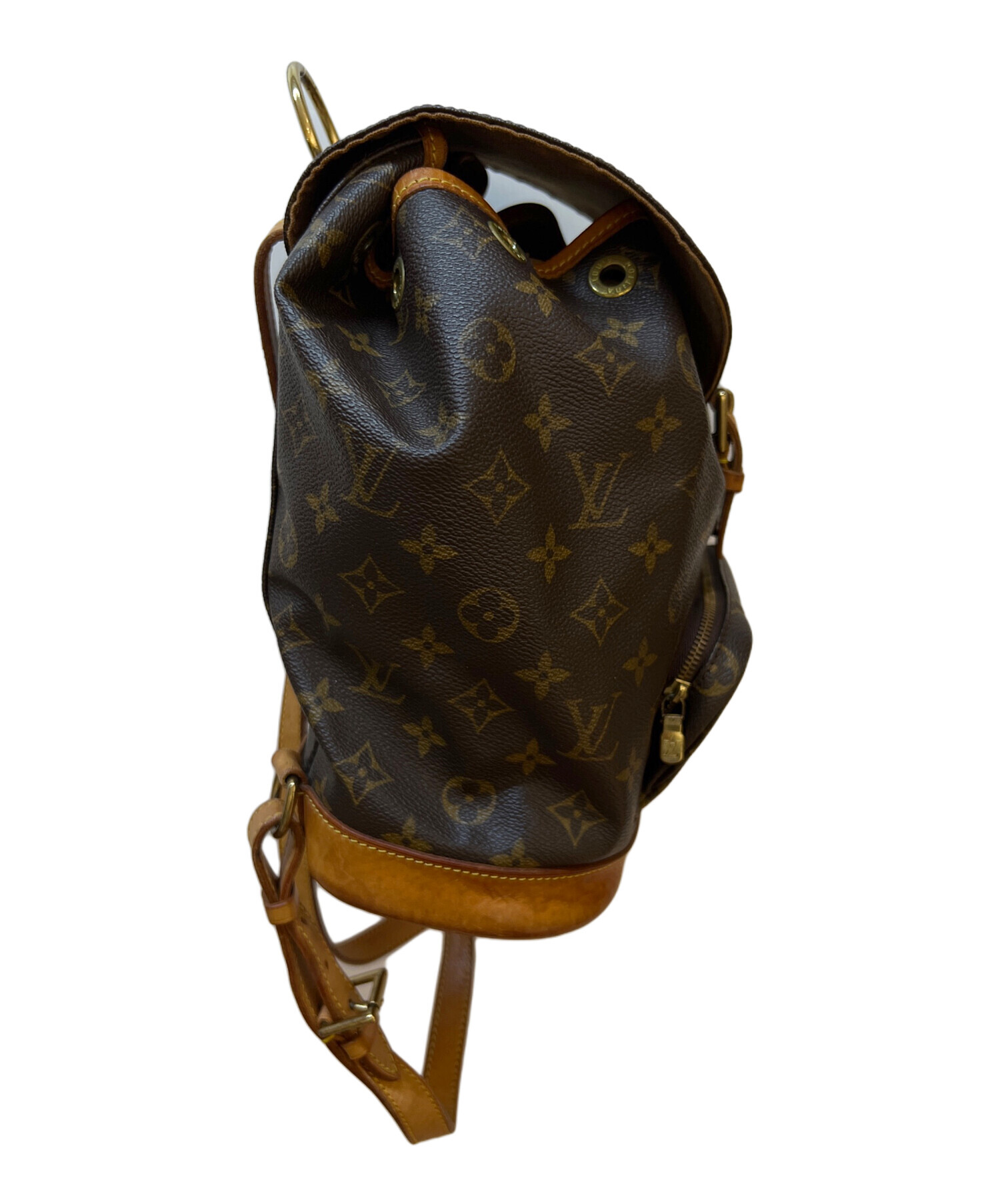 Louis Vuitton リュック・バックパック ブラウン 中古・古着通販】LOUIS VUITTON (ルイ ヴィトン) リュック ブラウン