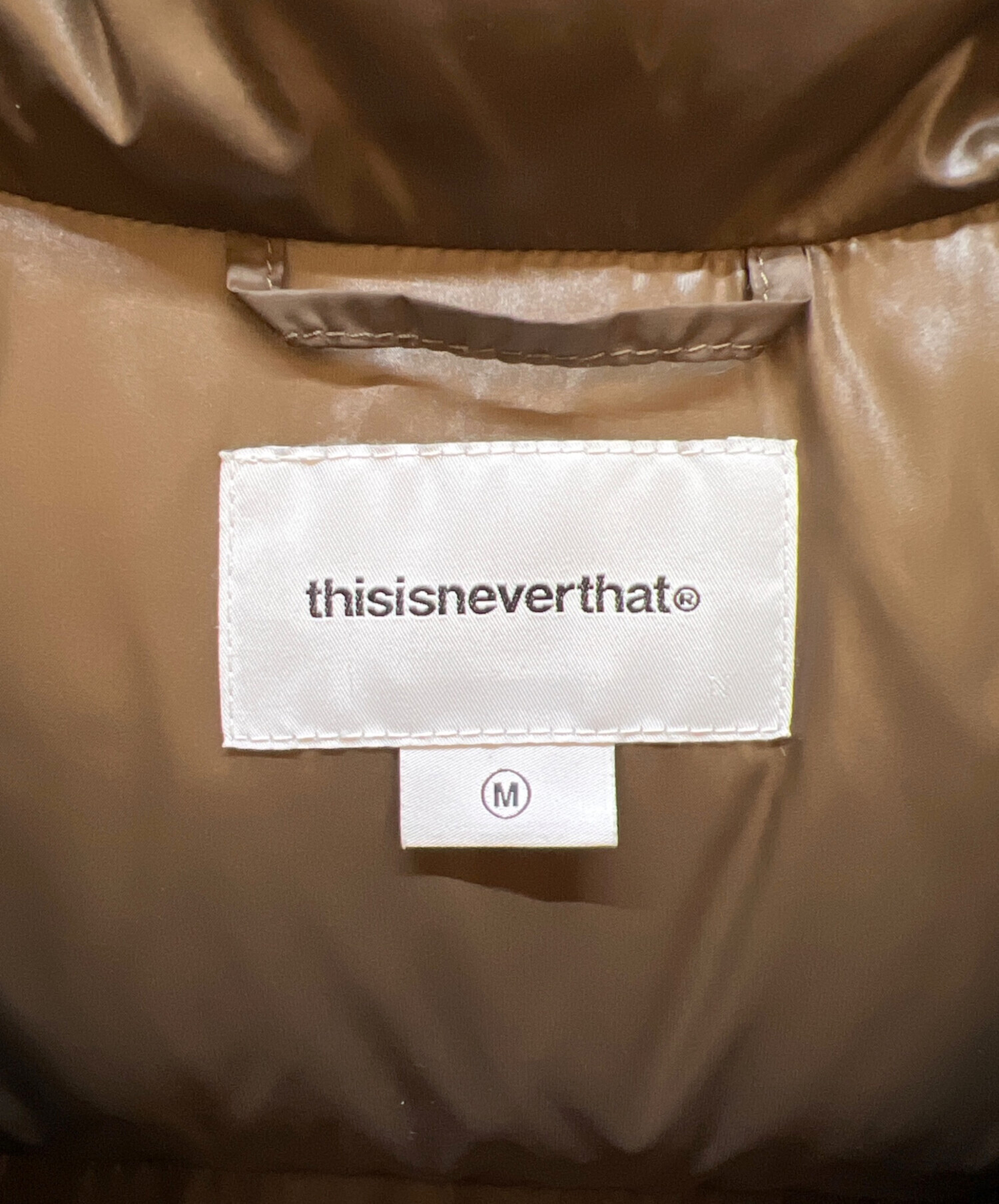 中古・古着通販】thisisneverthat (ディスイズネバーザット) ダウン 