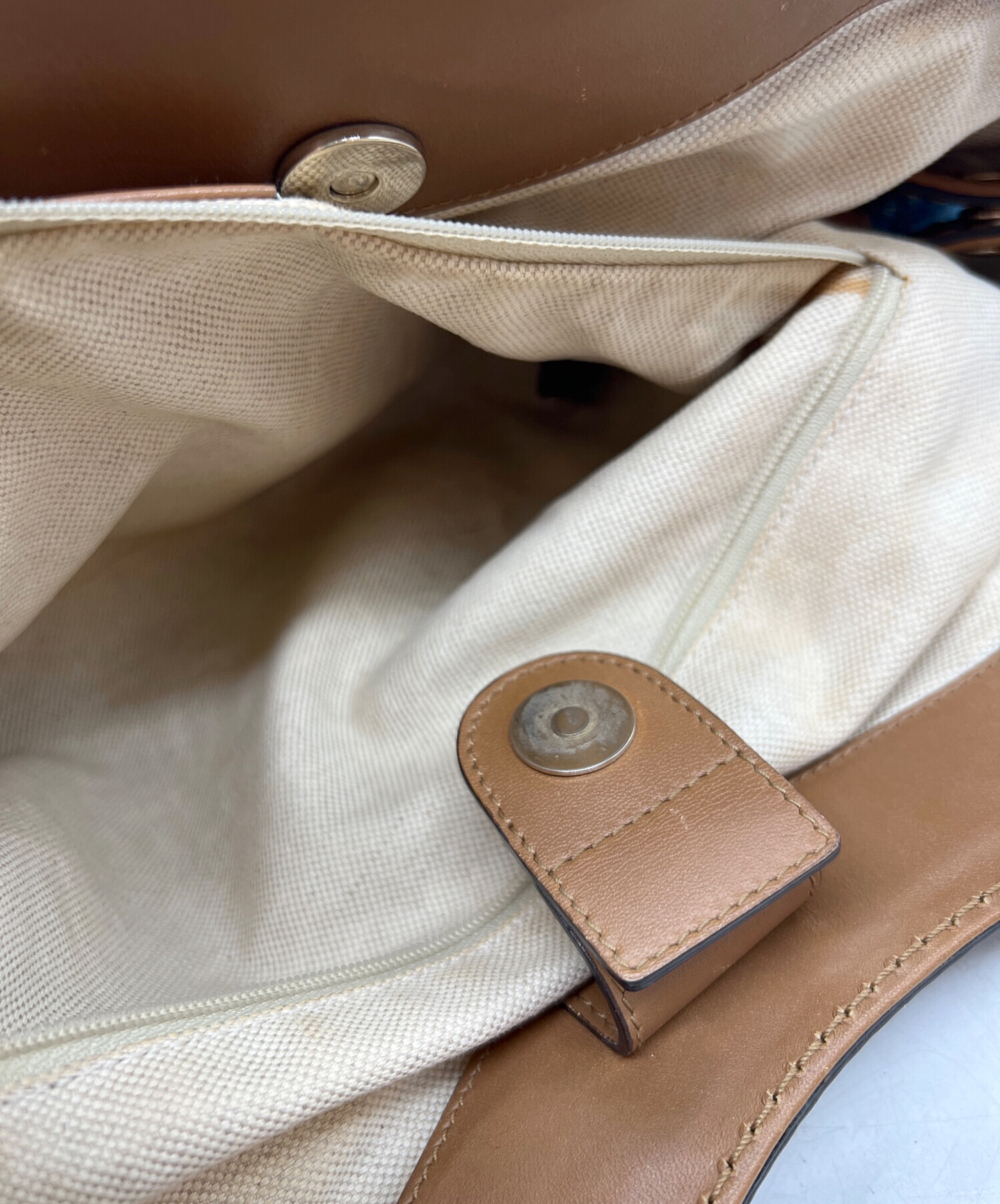 中古・古着通販】GUCCI (グッチ) ハンドバッグ ブルー｜ブランド・古着