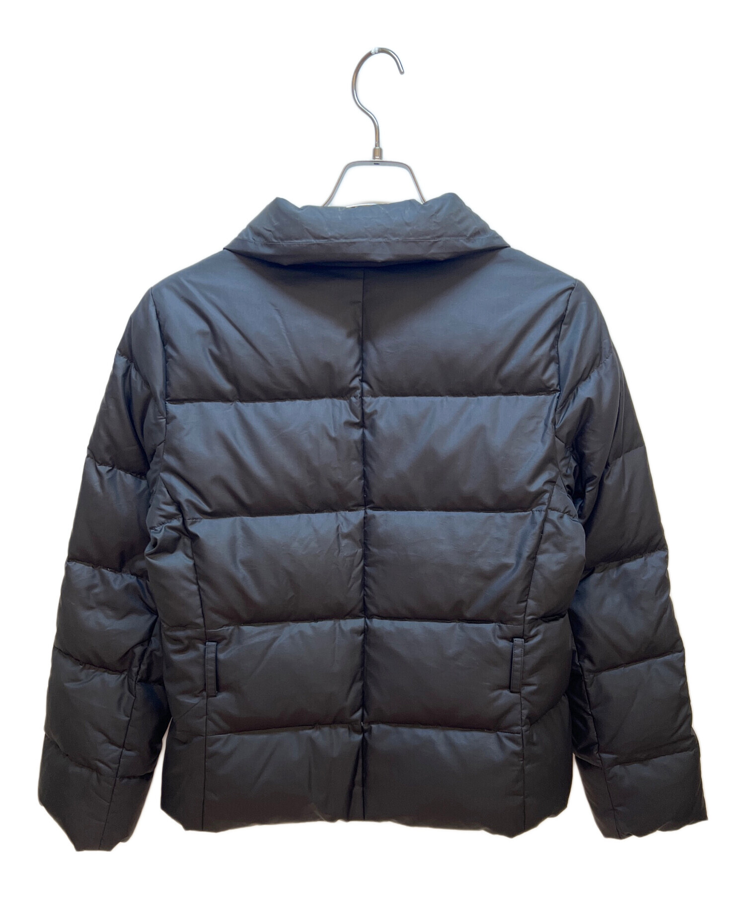 お値下げしました！ BURBERRY ブラック ダウンジャケット 40 中古・古着通販】BURBERRY (バーバリー) ダウンジャケット ブラック