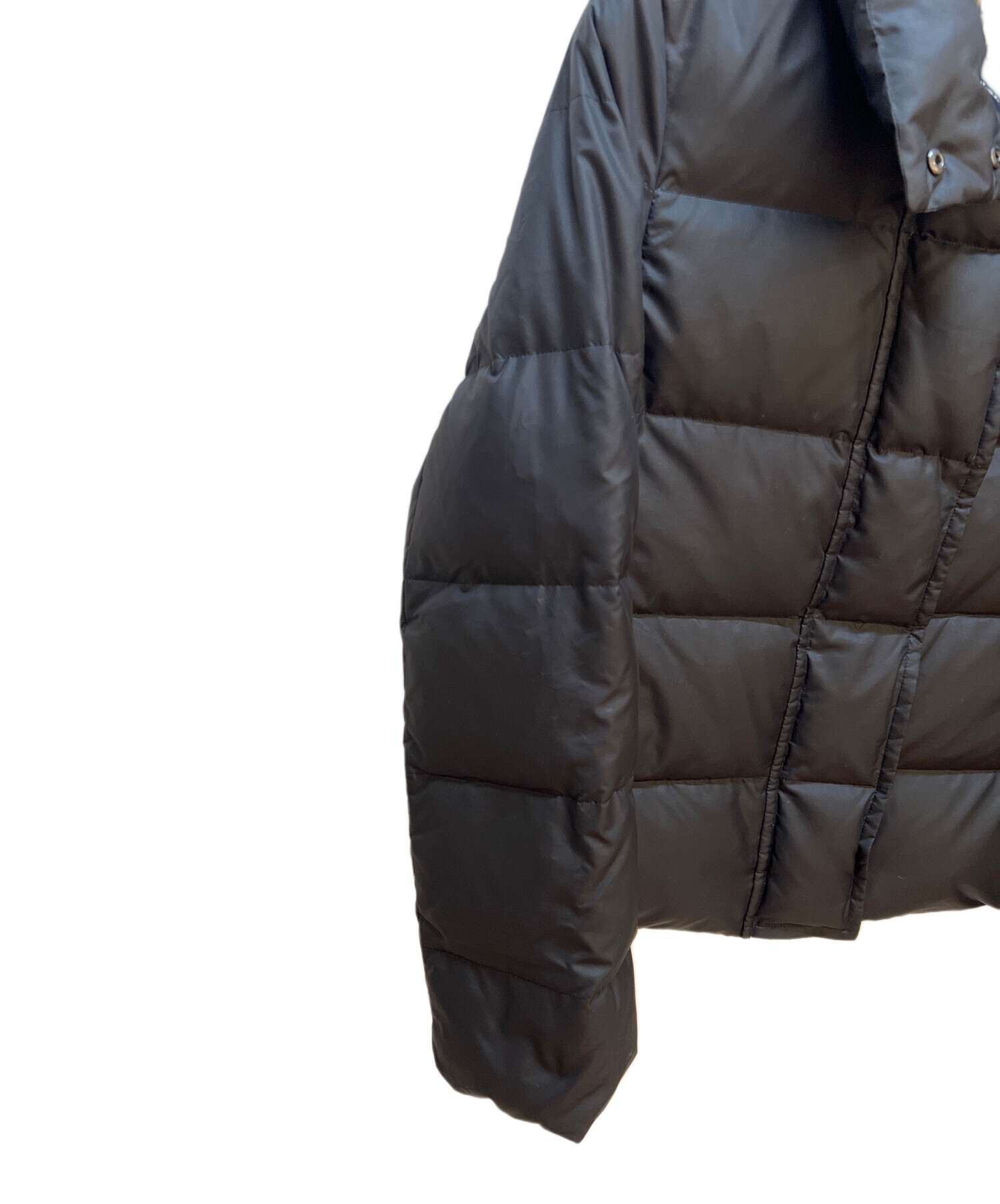 中古・古着通販】BURBERRY (バーバリー) ダウンジャケット ブラック