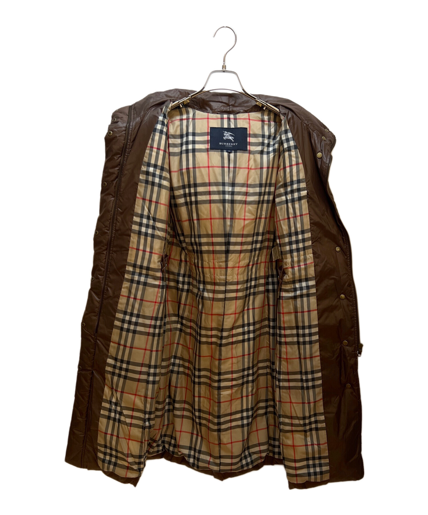 中古・古着通販】BURBERRY (バーバリー) ダウンコート ブラウン サイズ