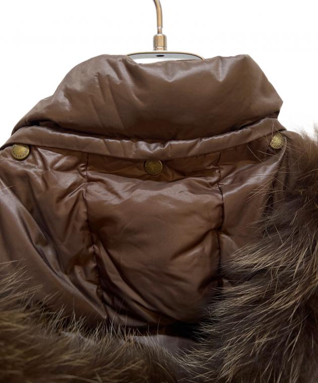 中古・古着通販】BURBERRY (バーバリー) ダウンコート ブラウン サイズ