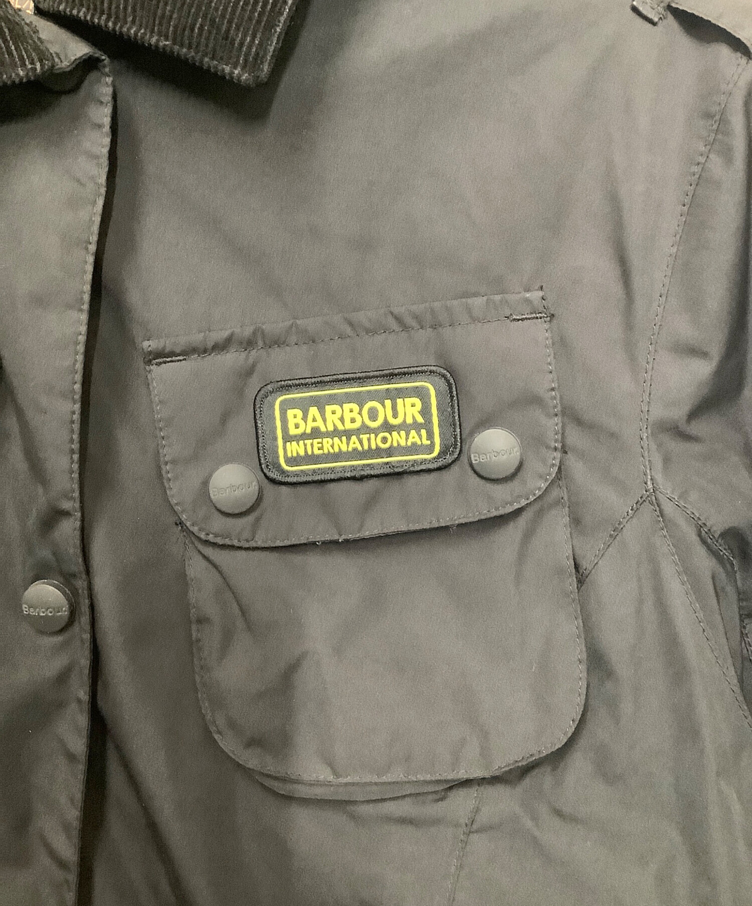 中古・古着通販】Barbour (バブアー) ナイロンジャケット ブラック