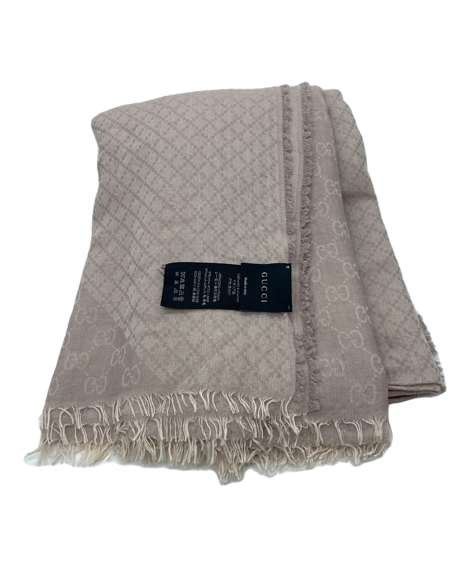 GUCCI ストール 新品・未使用 中古・古着通販】GUCCI (グッチ) ストール ピンク｜ブランド・古着通販