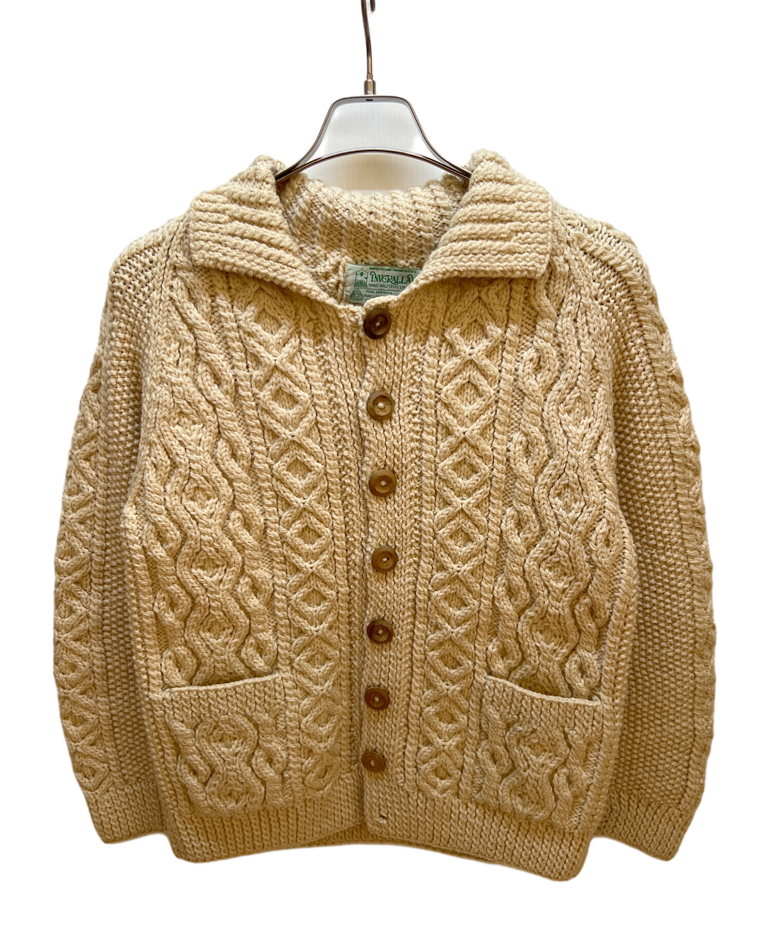 INVERALLAN アイボリー カーディガン Sサイズ INVERALLAN アイボリー カーディガン Sサイズ - メルカリ