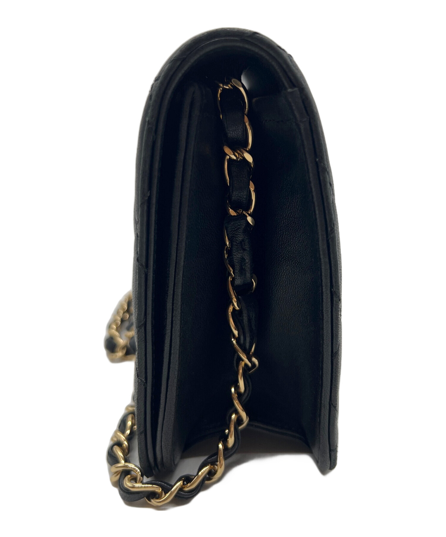 中古・古着通販】CHANEL (シャネル) ショルダーバッグ ブラック