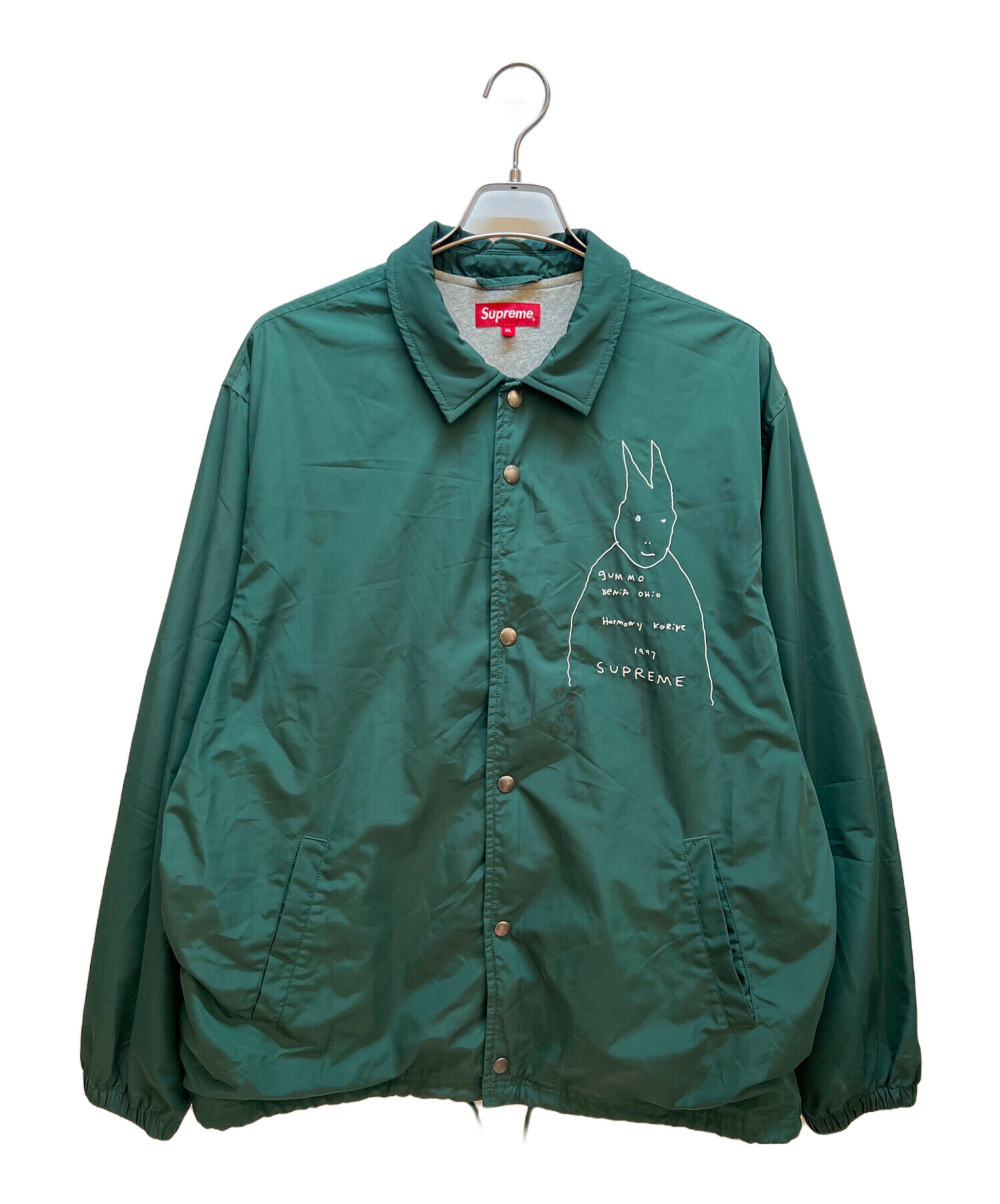 中古・古着通販】SUPREME (シュプリーム) コーチジャケット グリーン