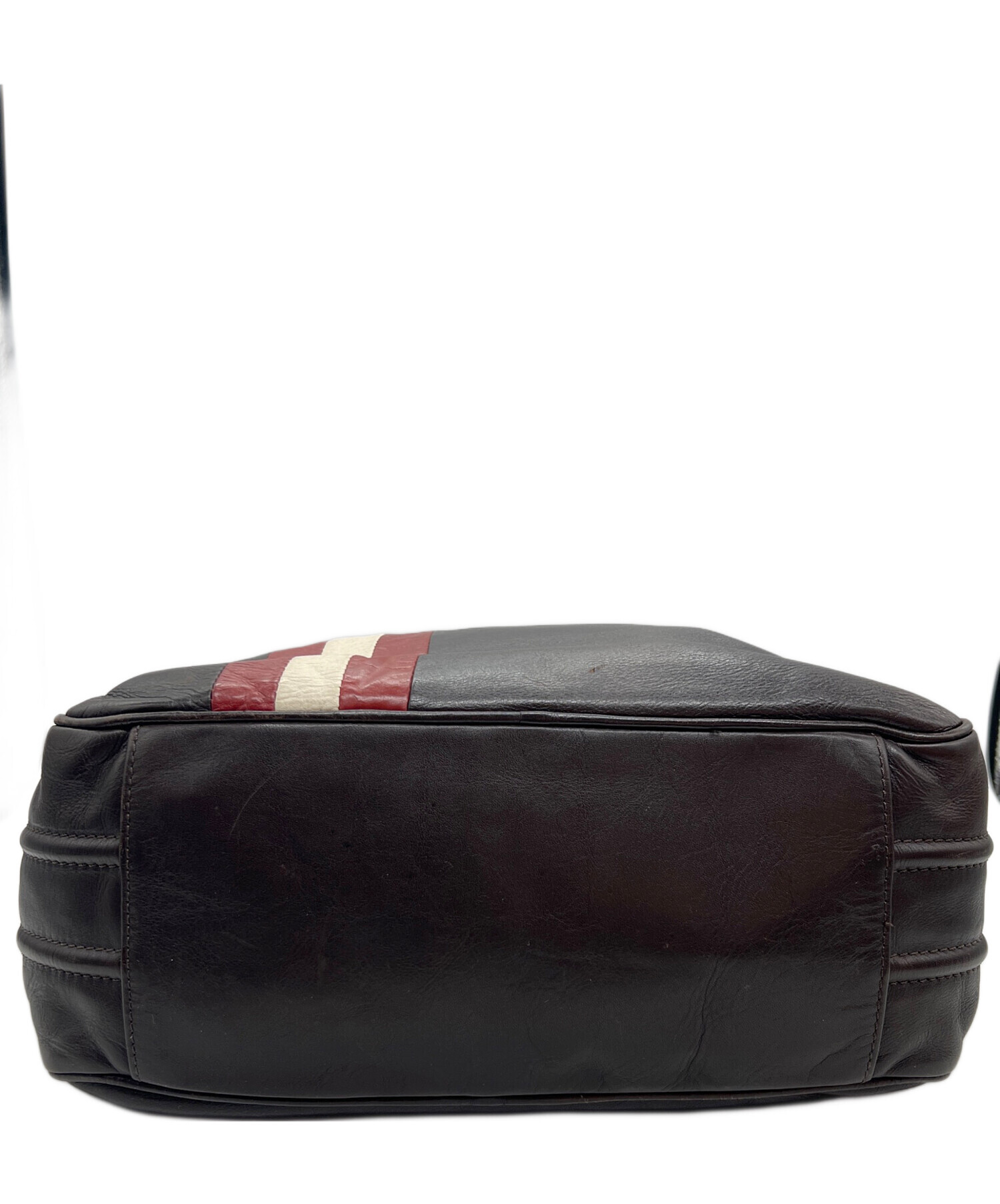 中古・古着通販】BALLY (バリー) ショルダーバッグ ブラウン｜ブランド