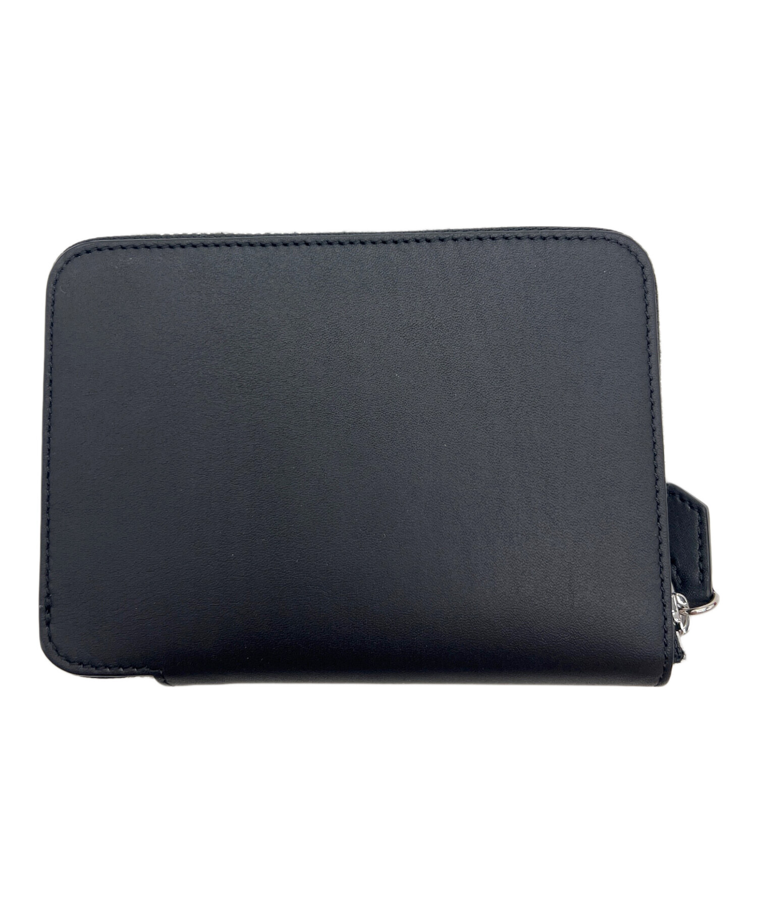 【未使用級】 ボナベンチュラ 二つ折り 財布 ブラック 黒 中古・古着通販】bonaventura (ボナベンチュラ) 2つ折り財布 ブラック