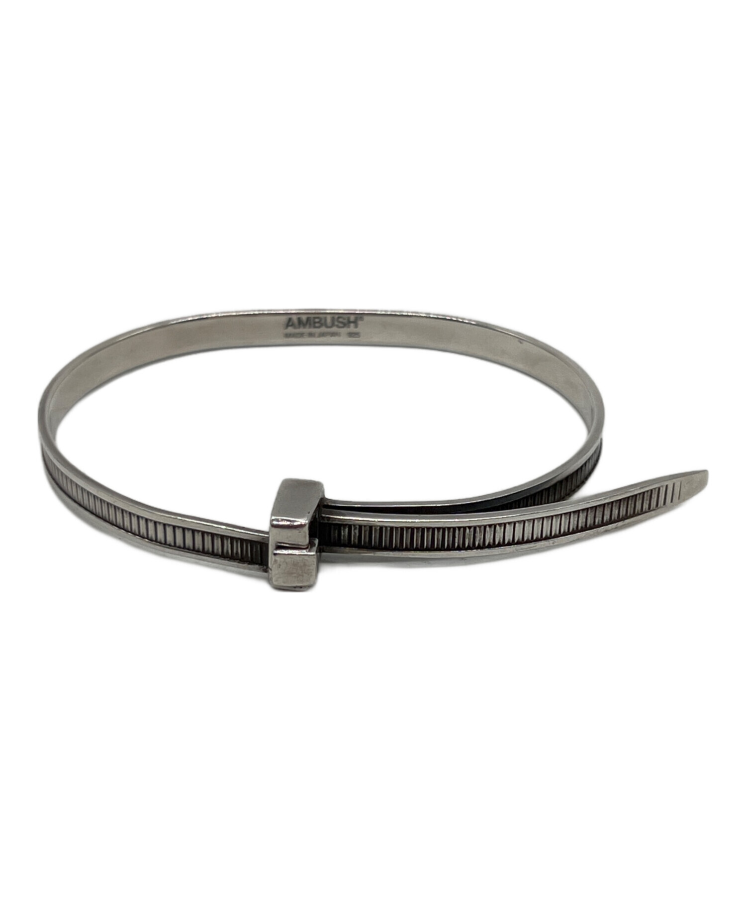 中古・古着通販】AMBUSH (アンブッシュ) ジップブレスレット シルバー