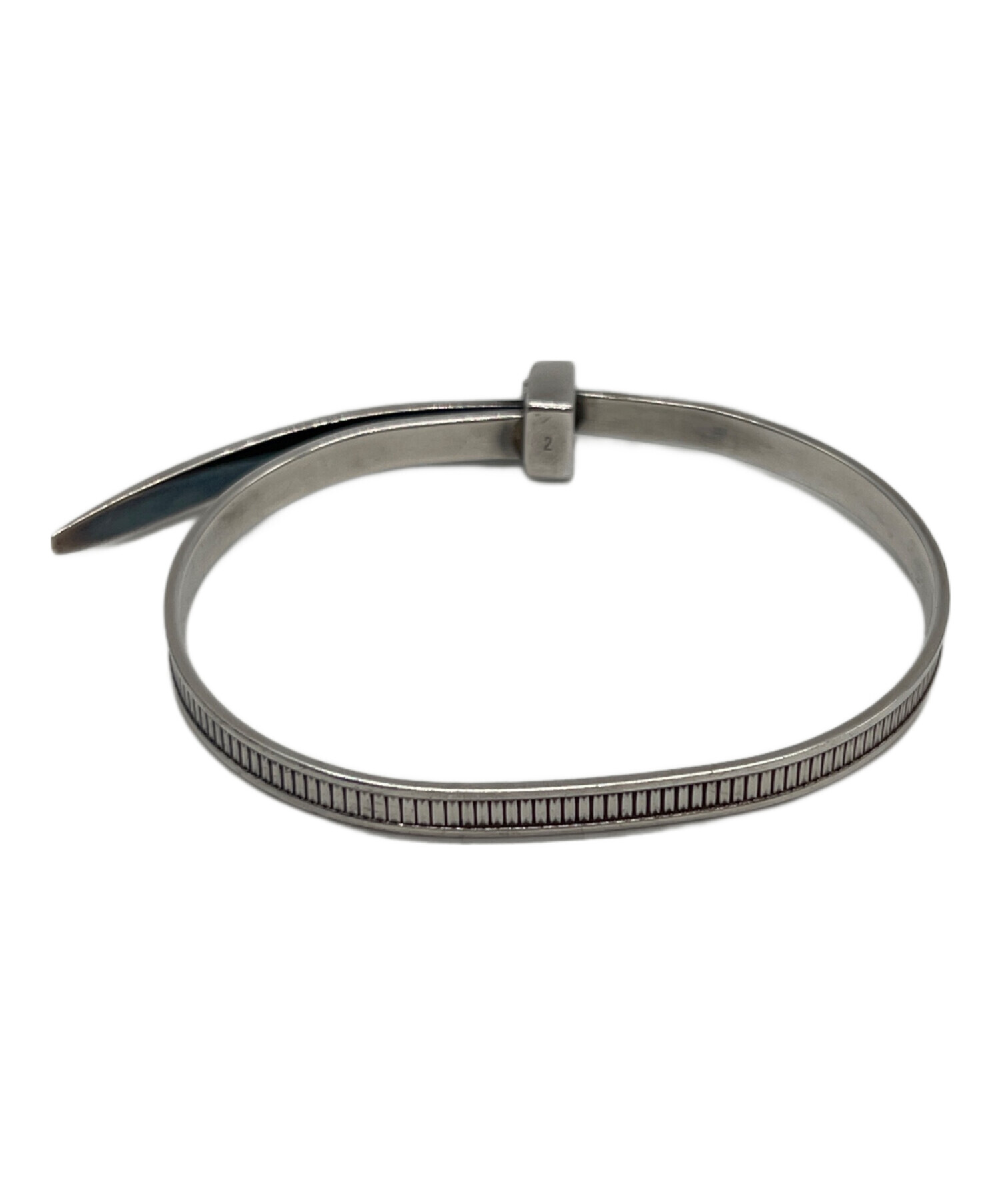 AMBUSH シルバー ブレスレット 中古・古着通販】AMBUSH (アンブッシュ) ジップブレスレット シルバー