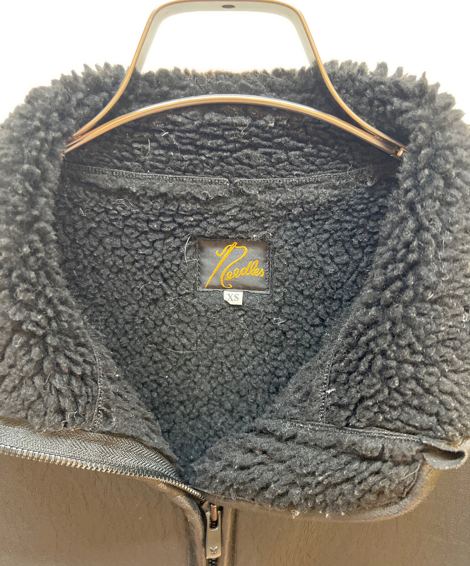 中古・古着通販】Needles (ニードルズ) Lined Boa Jacket - Faux Boa