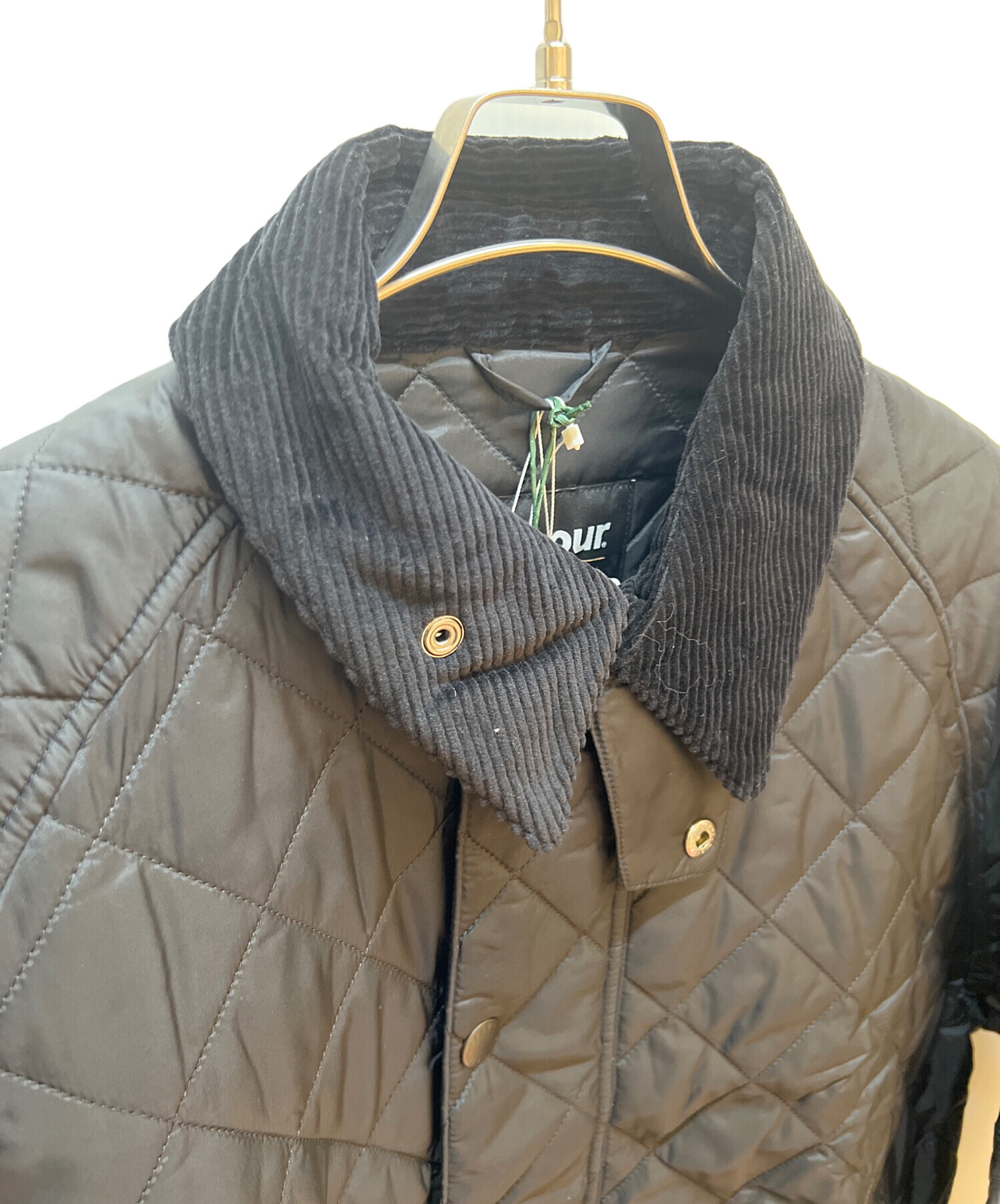 中古・古着通販】Barbour (バブアー) キルティングジャケット ブラック