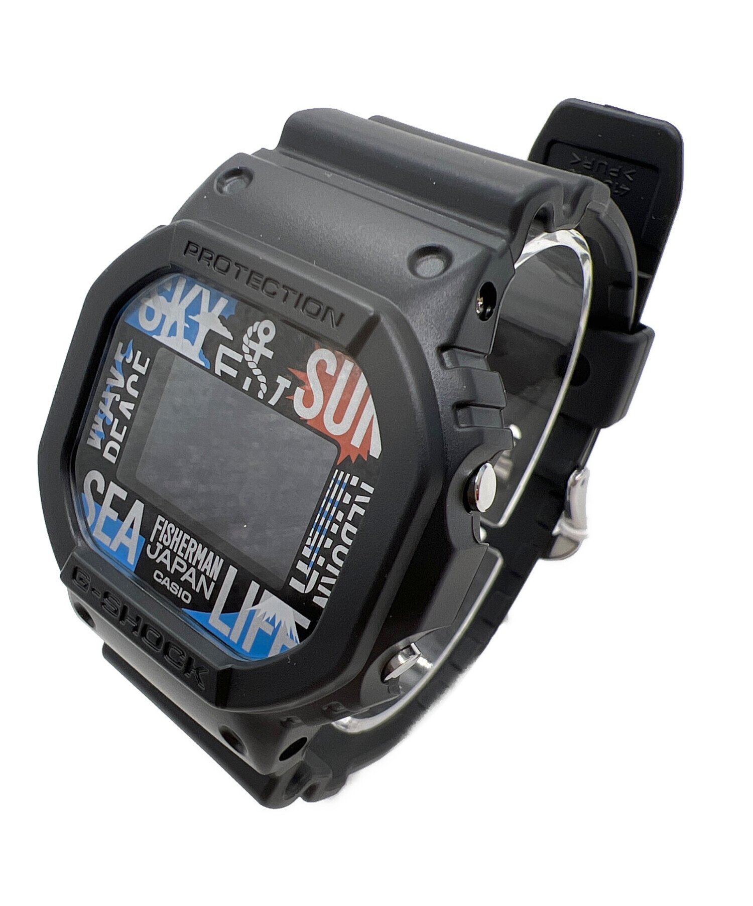 中古・古着通販】CASIO (カシオ) FISHERMAN JAPAN 腕時計 ブラック 未 