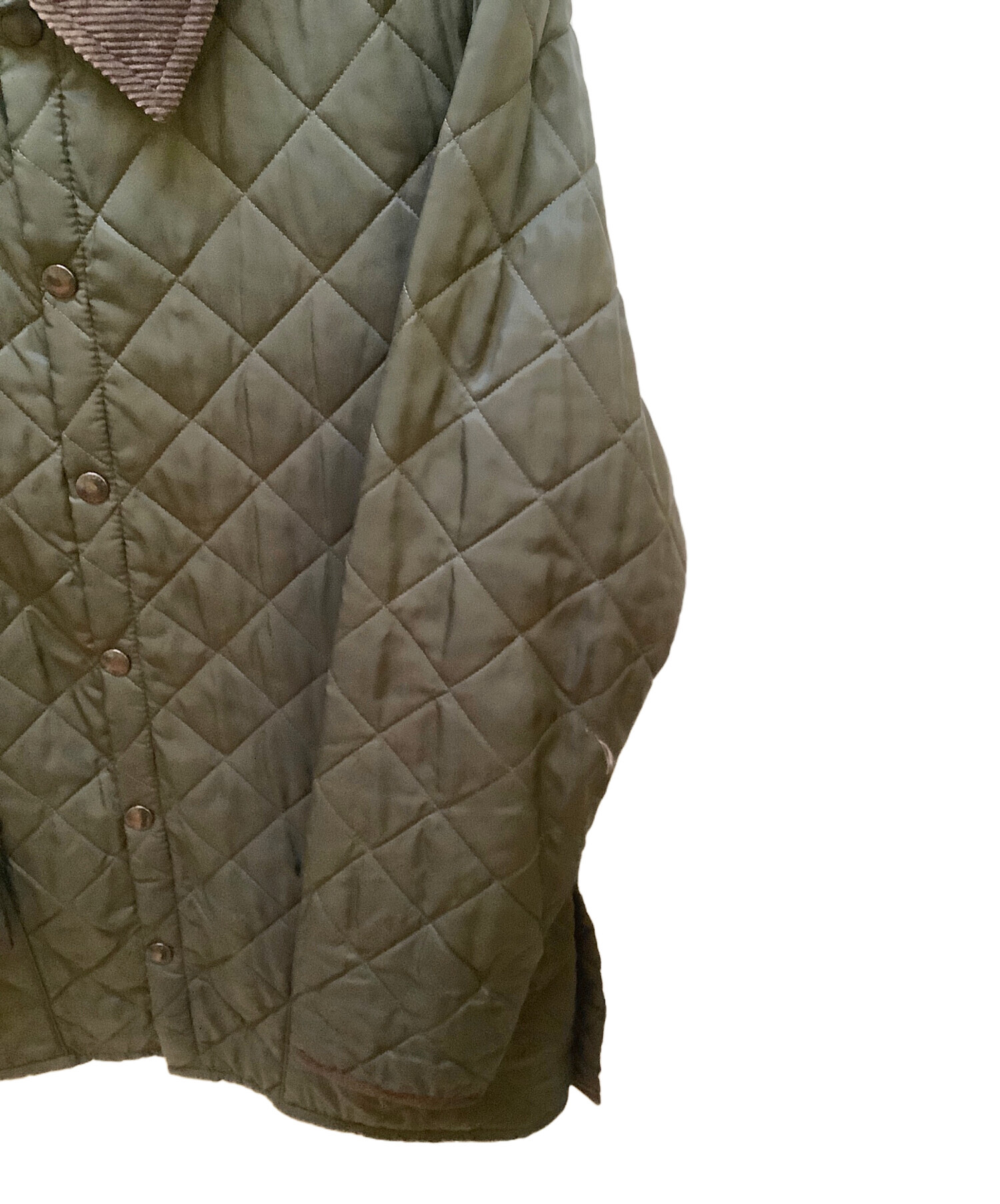 中古・古着通販】Barbour (バブアー) キルティングジャケット オリーブ