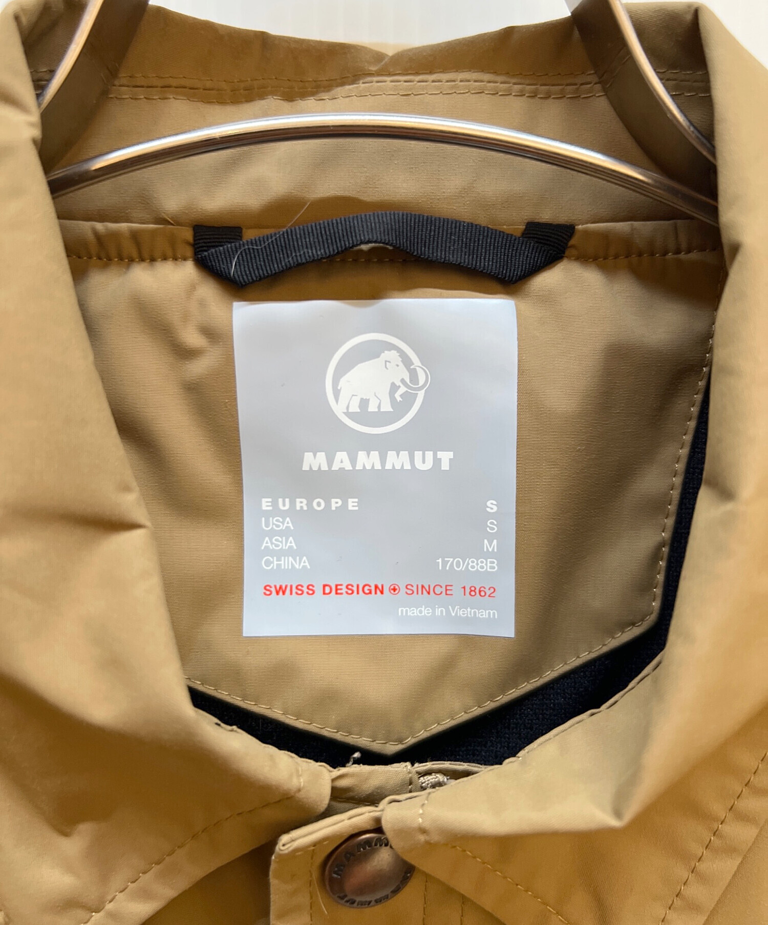 中古・古着通販】MAMMUT (マムート) コーチジャケット ベージュ サイズ