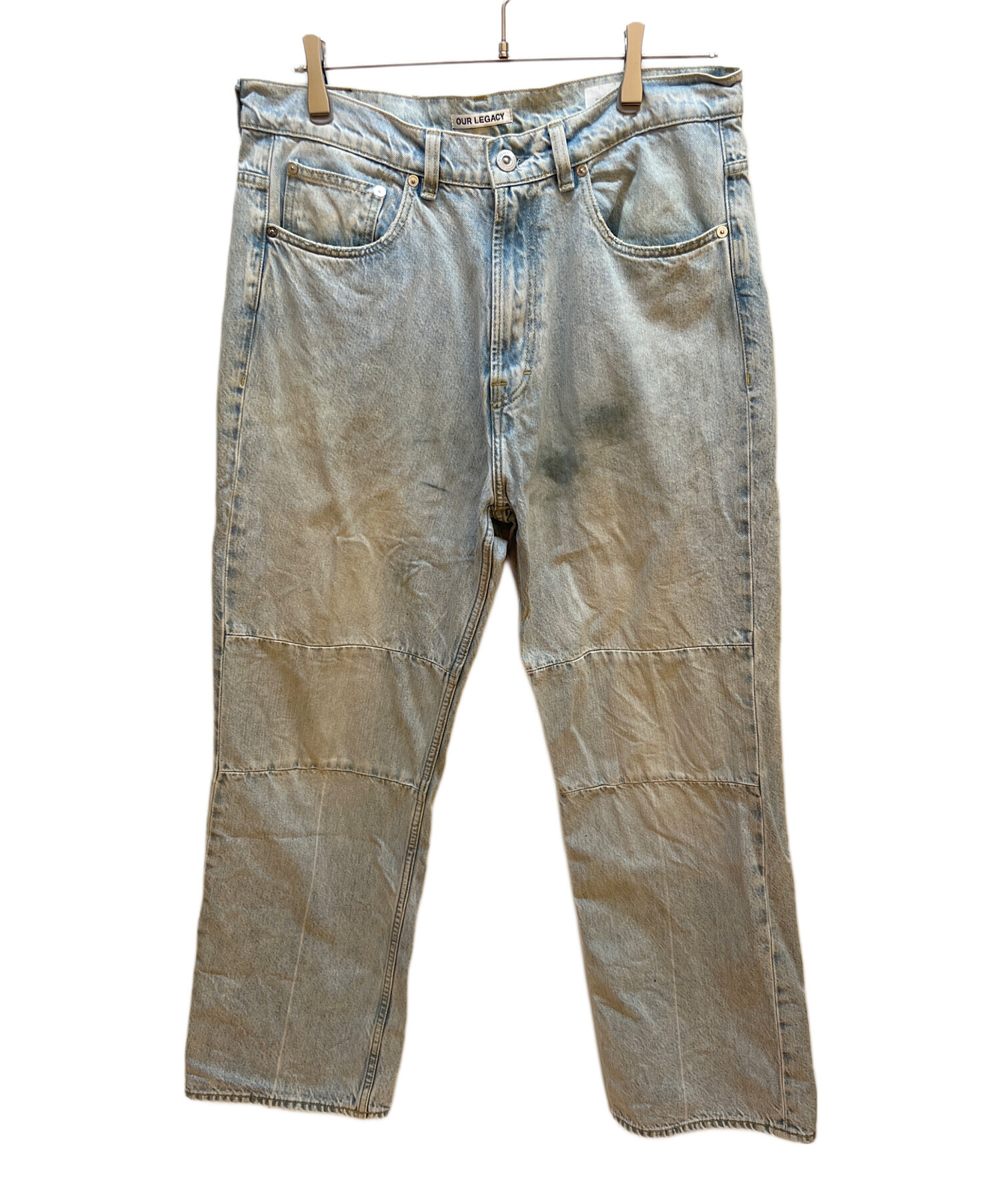 中古・古着通販】OUR LEGACY (アワーレガシー) デニムパンツ ブルー 