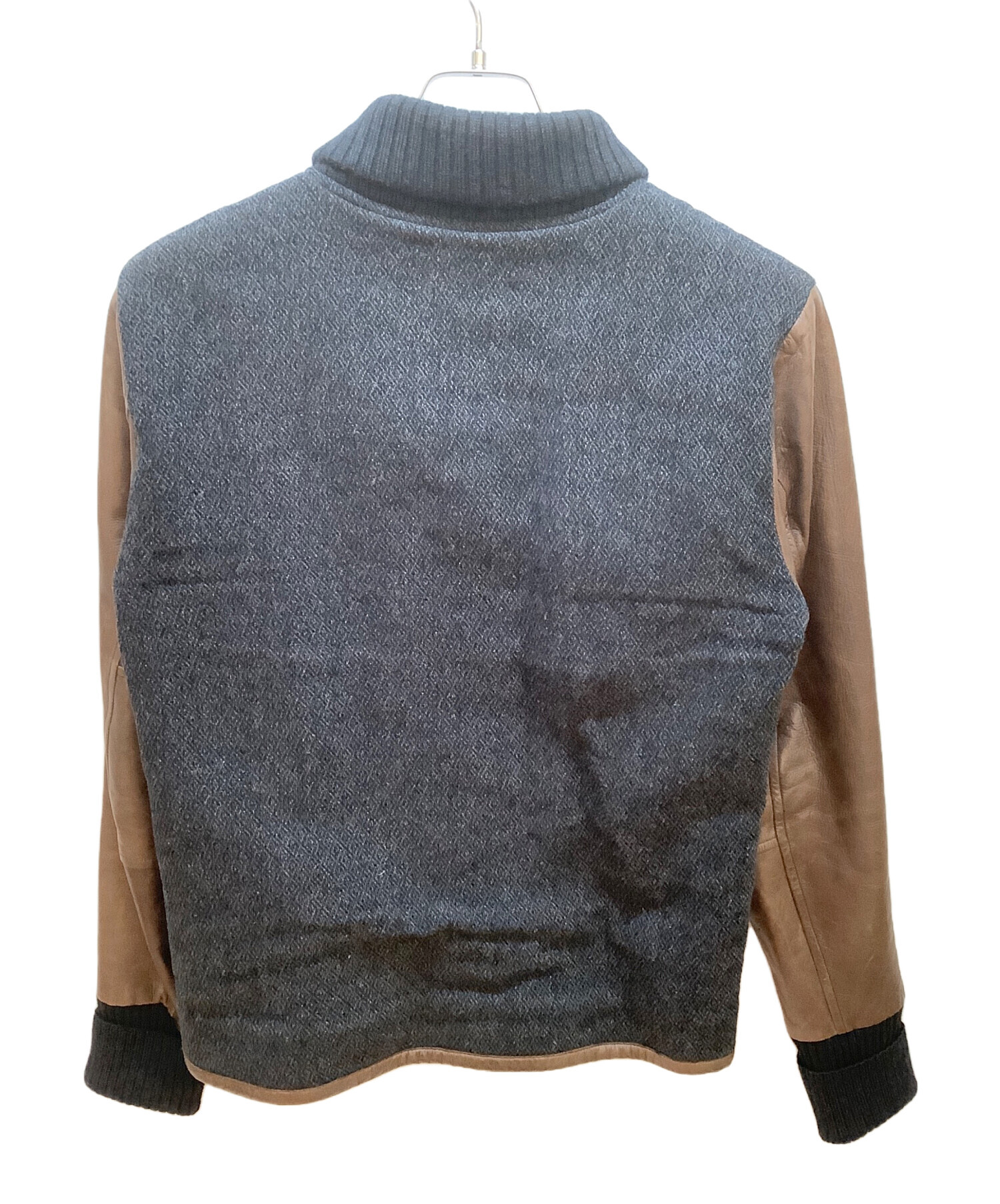 中古・古着通販】SLOWGUN (スロウガン) スタジャン グレー サイズ:3