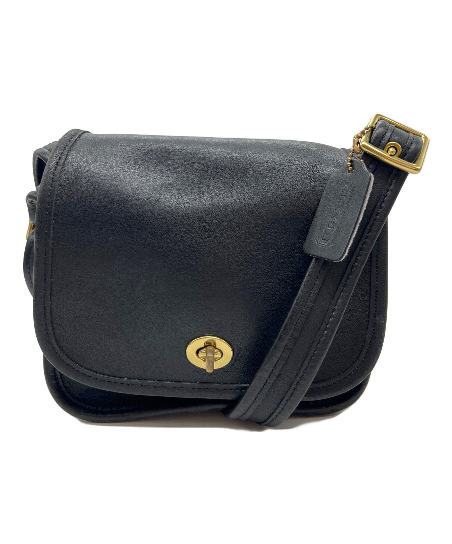 中古・古着通販】COACH (コーチ) ショルダーバッグ ブラック｜ブランド