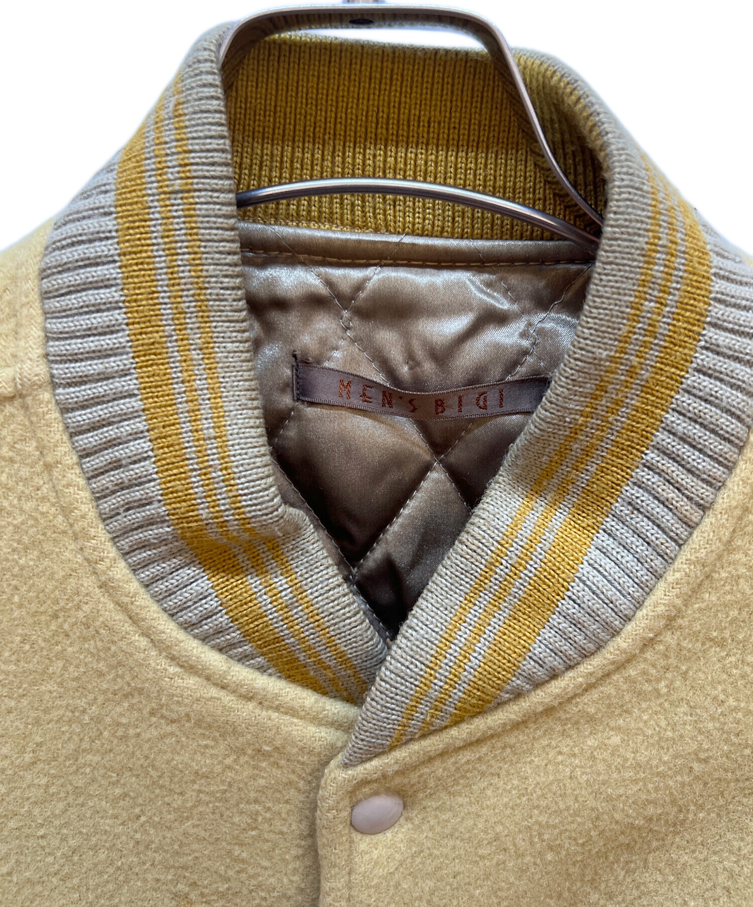 中古・古着通販】MEN'S BIGI (メンズビギ) スタジャン カーキ サイズ:3