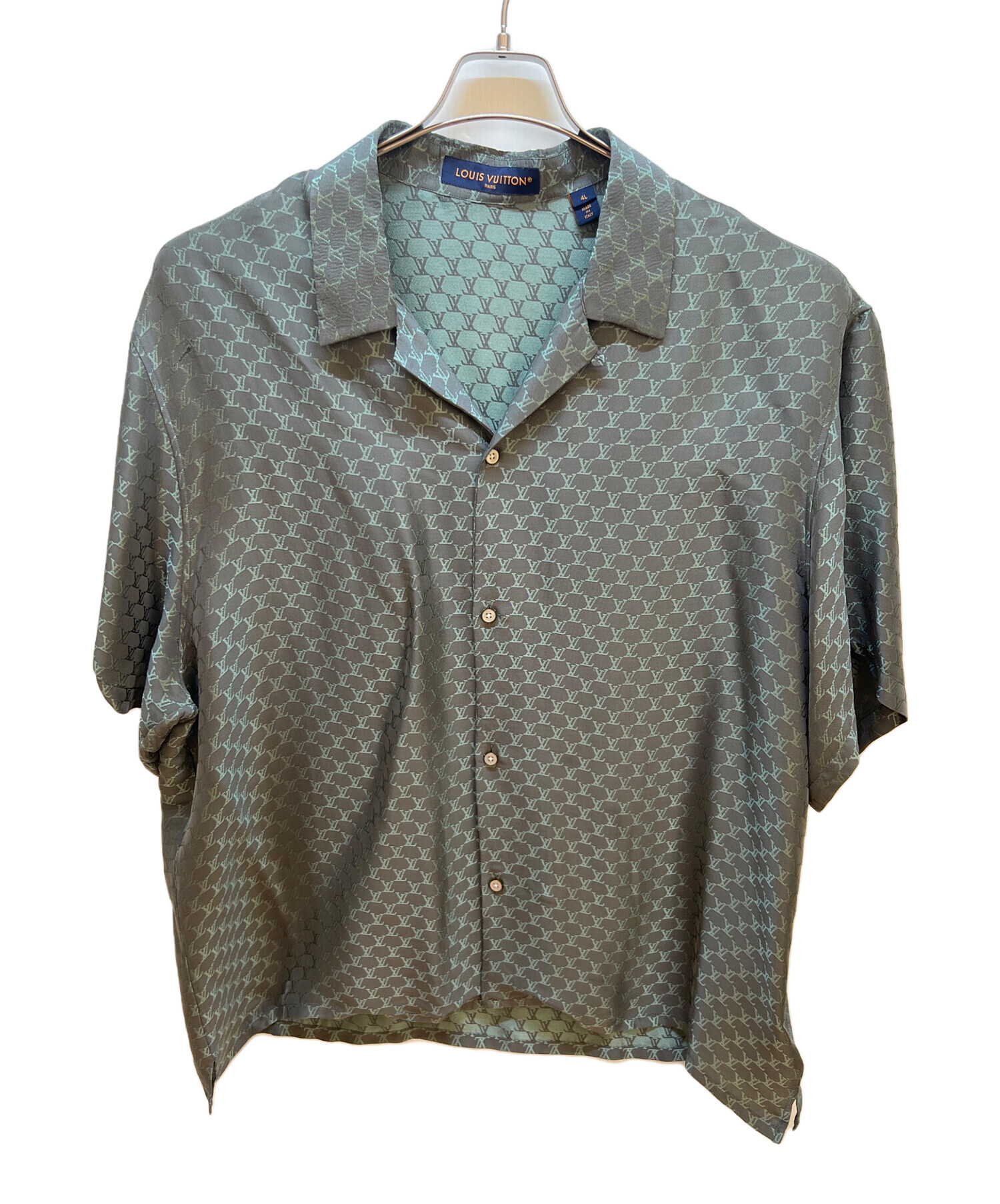 中古・古着通販】LOUIS VUITTON (ルイ ヴィトン) 半袖シャツ グレー