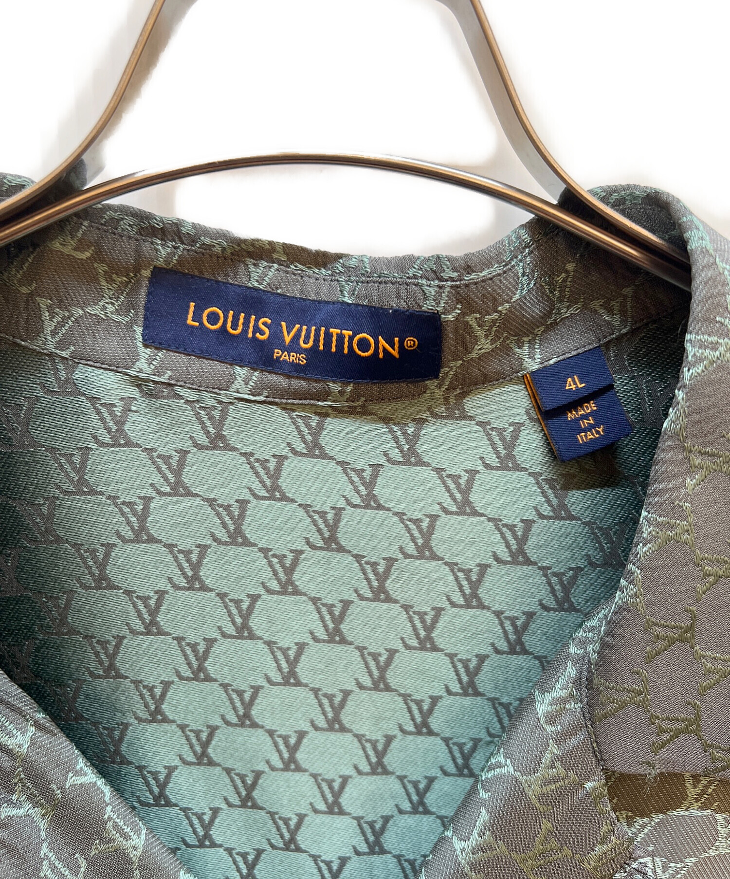 中古・古着通販】LOUIS VUITTON (ルイ ヴィトン) 半袖シャツ グレー