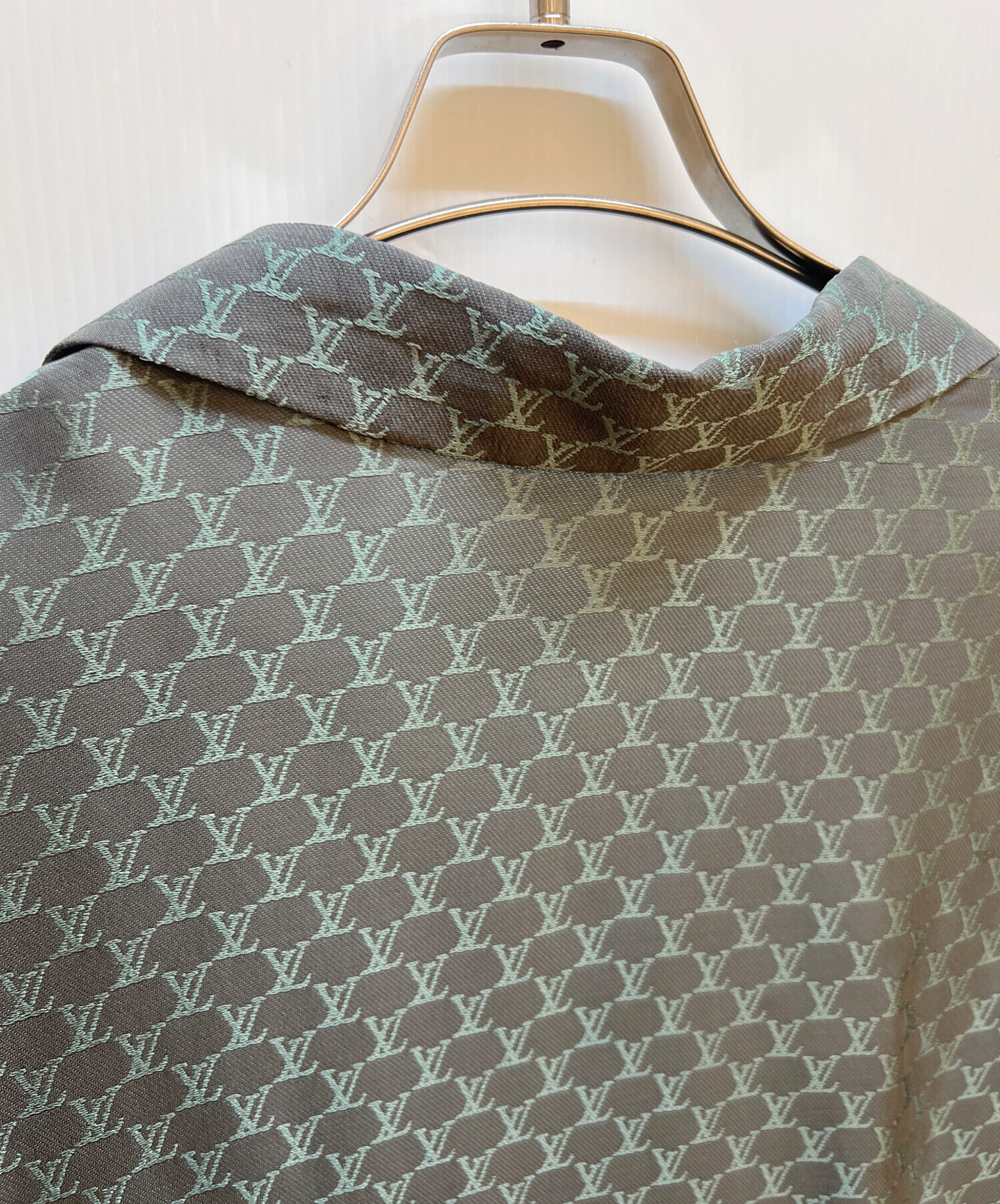 Louis Vuitton 半袖ポロシャツ ロゴ ルイヴィトン ゴルフ グレー Louis Vuitton 半袖ポロシャツ ロゴ ルイヴィトン ゴルフ グレー Men's