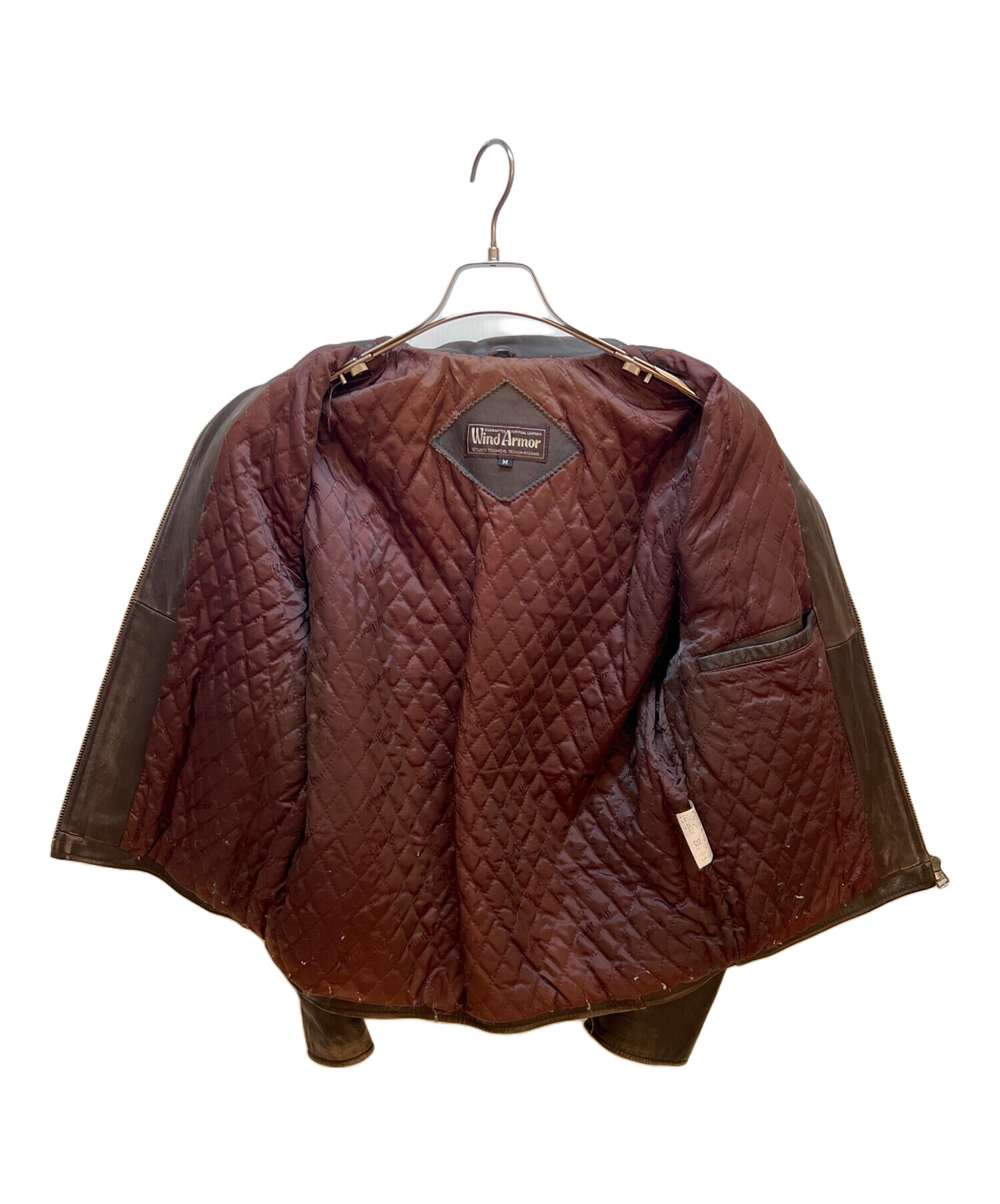 中古・古着通販】Wind Armor (ウィンドアーマー) レザージャケット