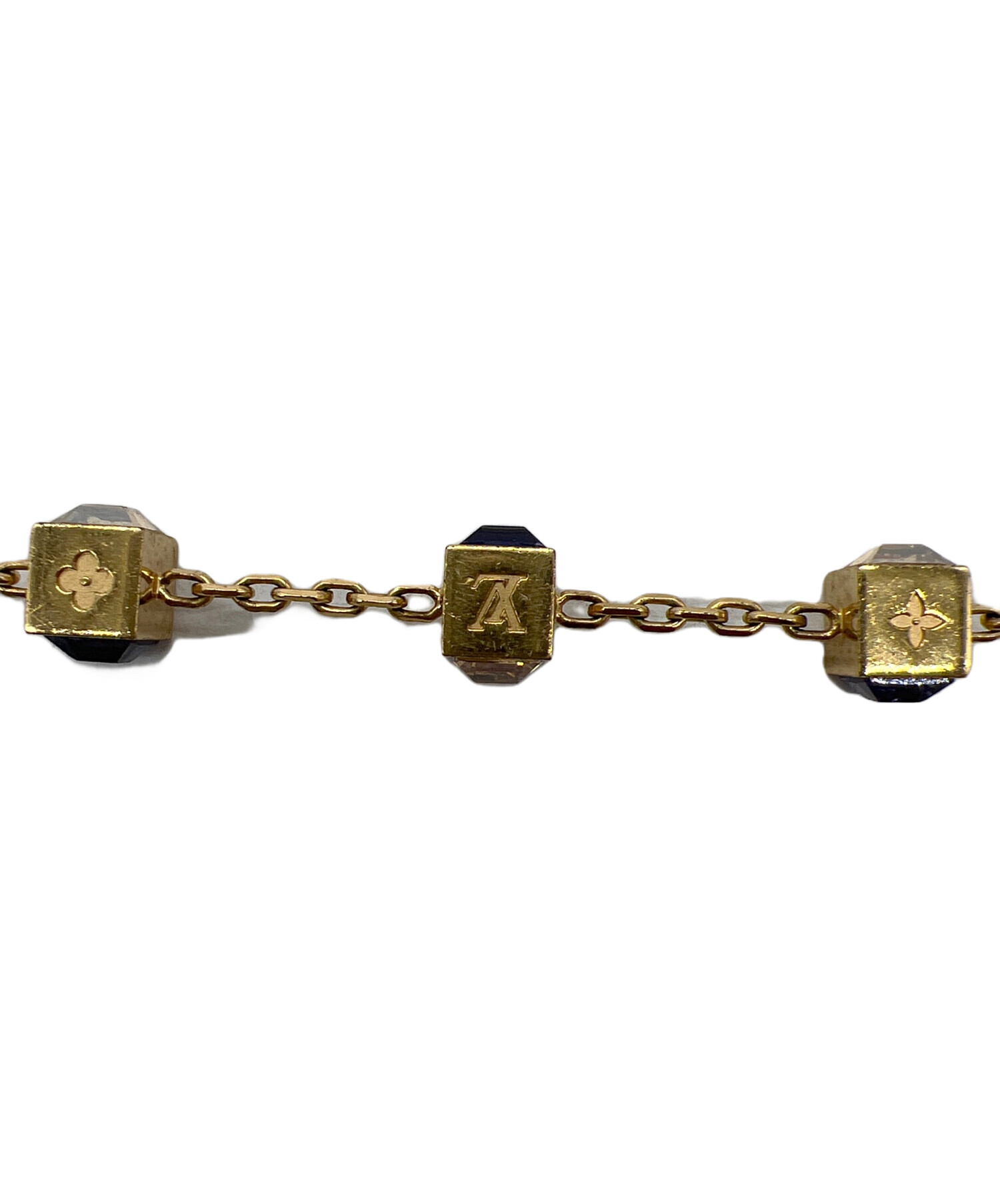 中古・古着通販】LOUIS VUITTON (ルイ ヴィトン) ネックレス ゴールド