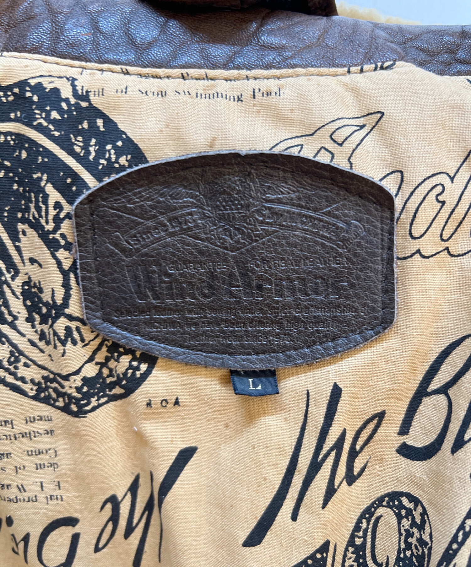 中古・古着通販】Wind Armor (ウィンドアーマー) レザージャケット