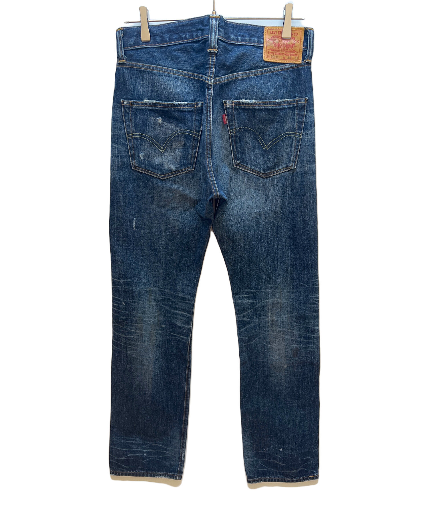 中古・古着通販】LEVI'S (リーバイス) デニムパンツ ブルー サイズ:w34