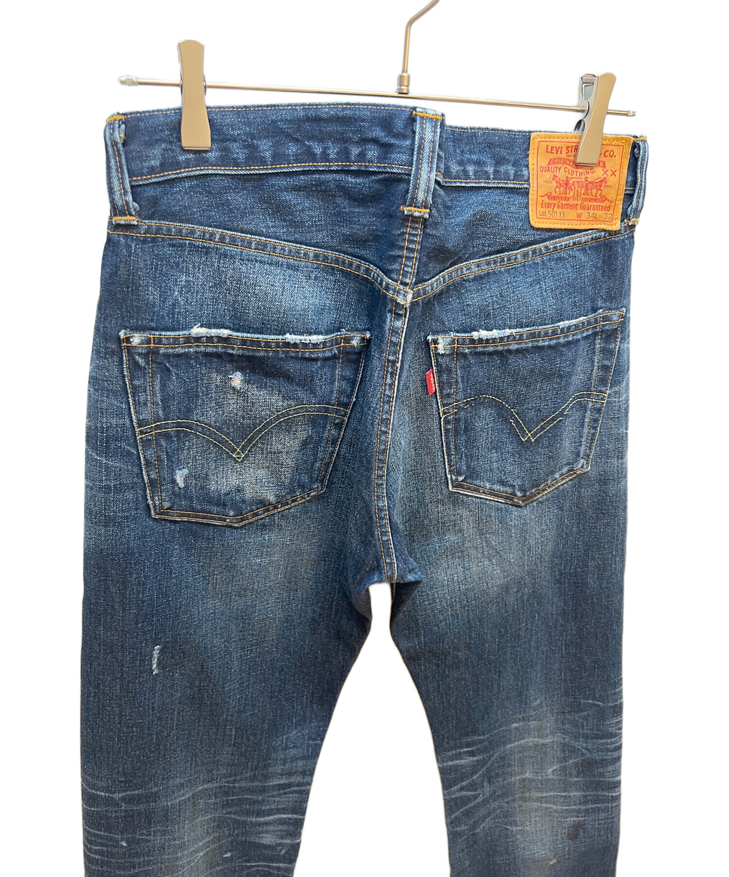 中古・古着通販】LEVI'S (リーバイス) デニムパンツ ブルー サイズ:w34