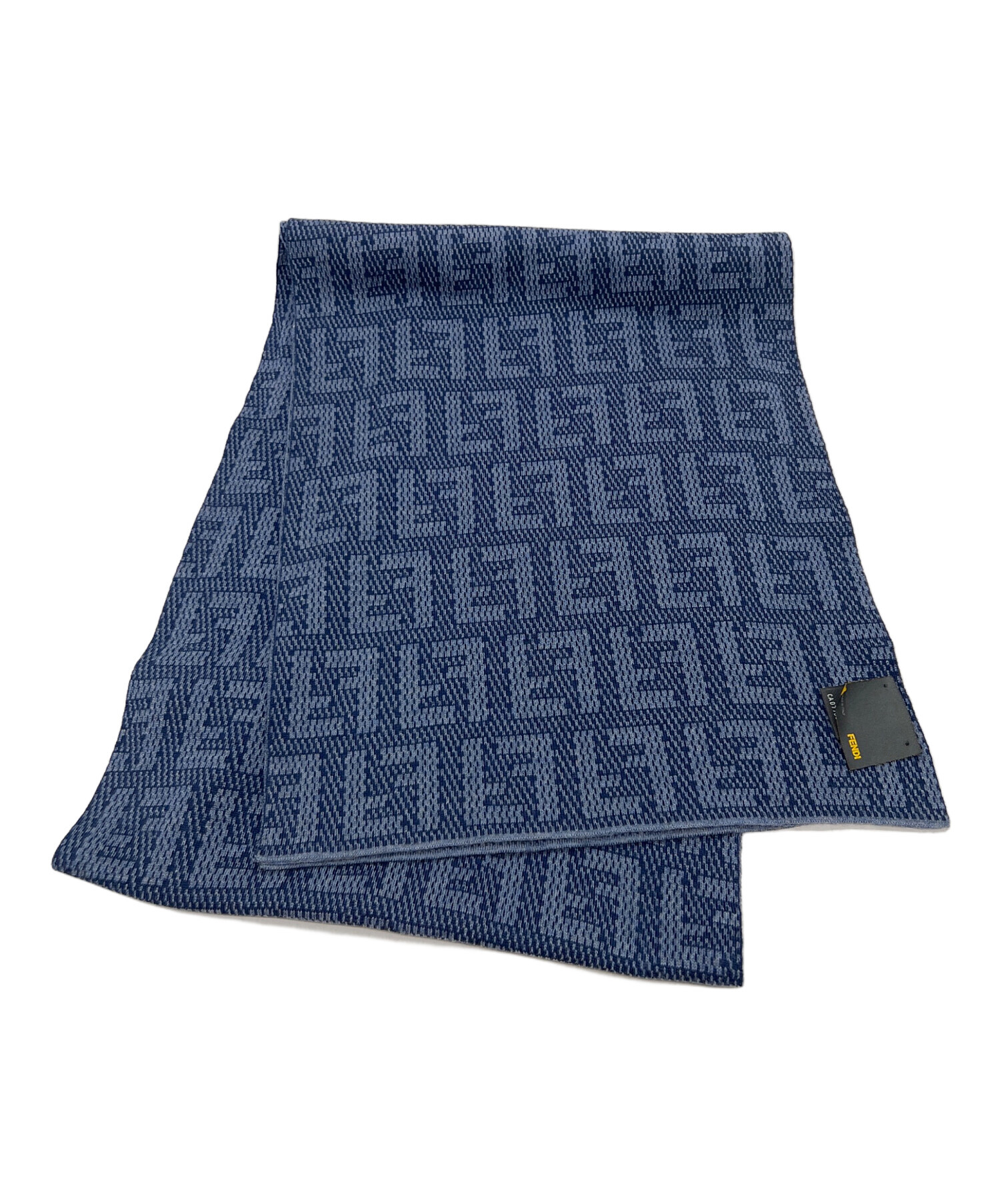 中古・古着通販】FENDI (フェンディ) マフラー ネイビー｜ブランド