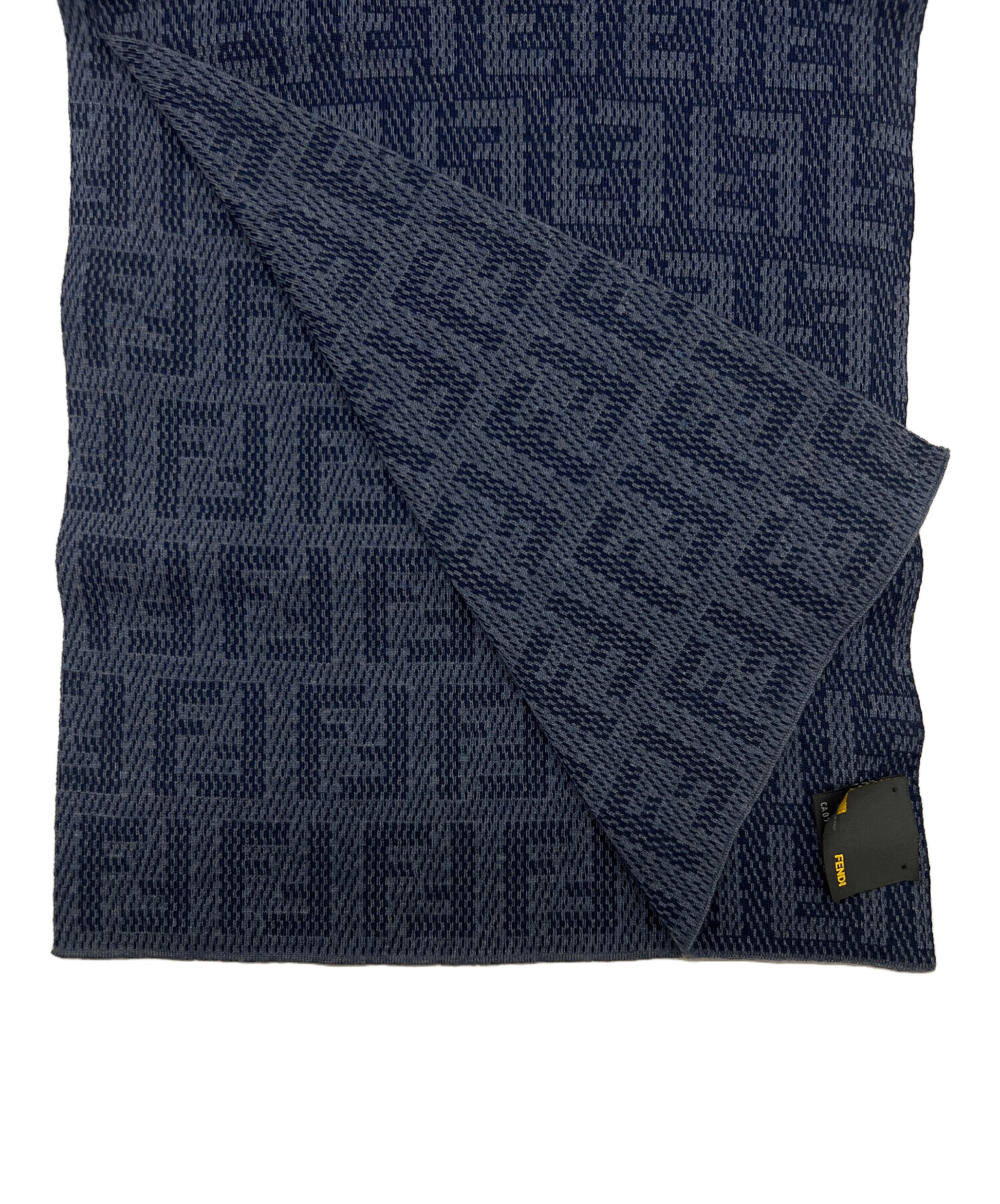 未使用 モヘア混●FENDI マフラー ストール ロゴ 164×31 Y2K 青 未使用 モヘア混○FENDI マフラー ストール ロゴ 164×31 Y2K 青 - メルカリ