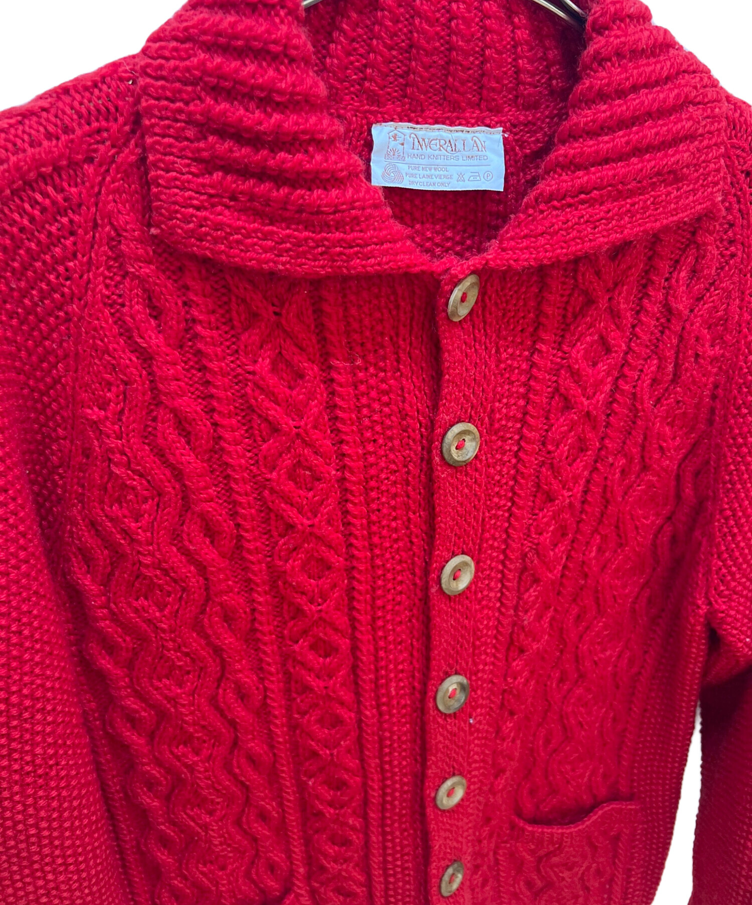 中古・古着通販】INVERALLAN (インバーアラン) 厚手カーディガン