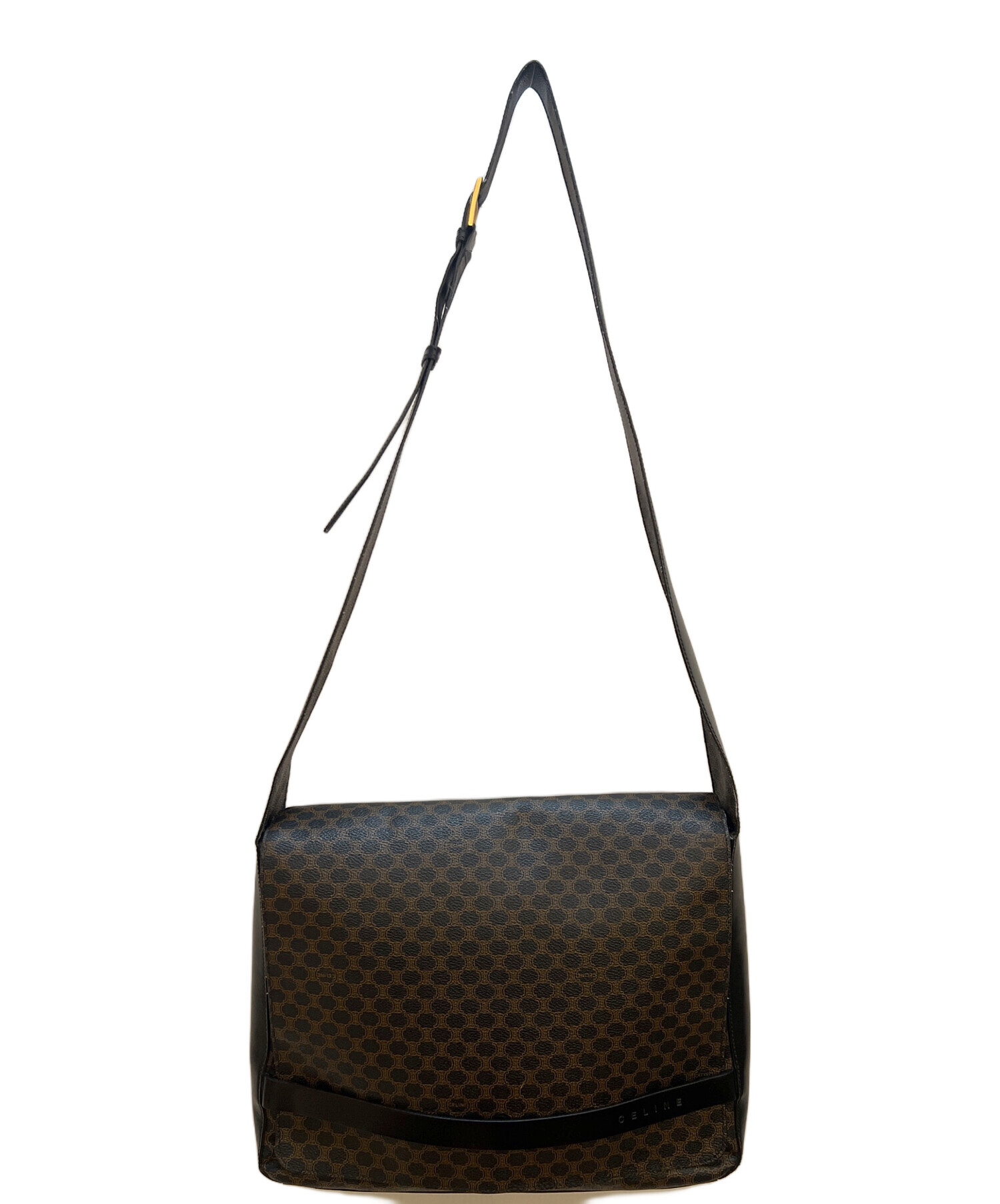 中古・古着通販】CELINE (セリーヌ) メッセンジャーバッグ ブラウン 中古・古着通販】CELINE (セリーヌ) メッセンジャーバッグ ブラウン